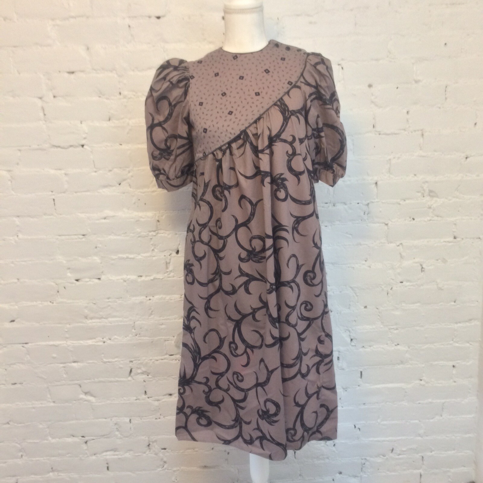 vintage 80s Bill Berman Jodi Schwartz dress asymmetric shift size 7