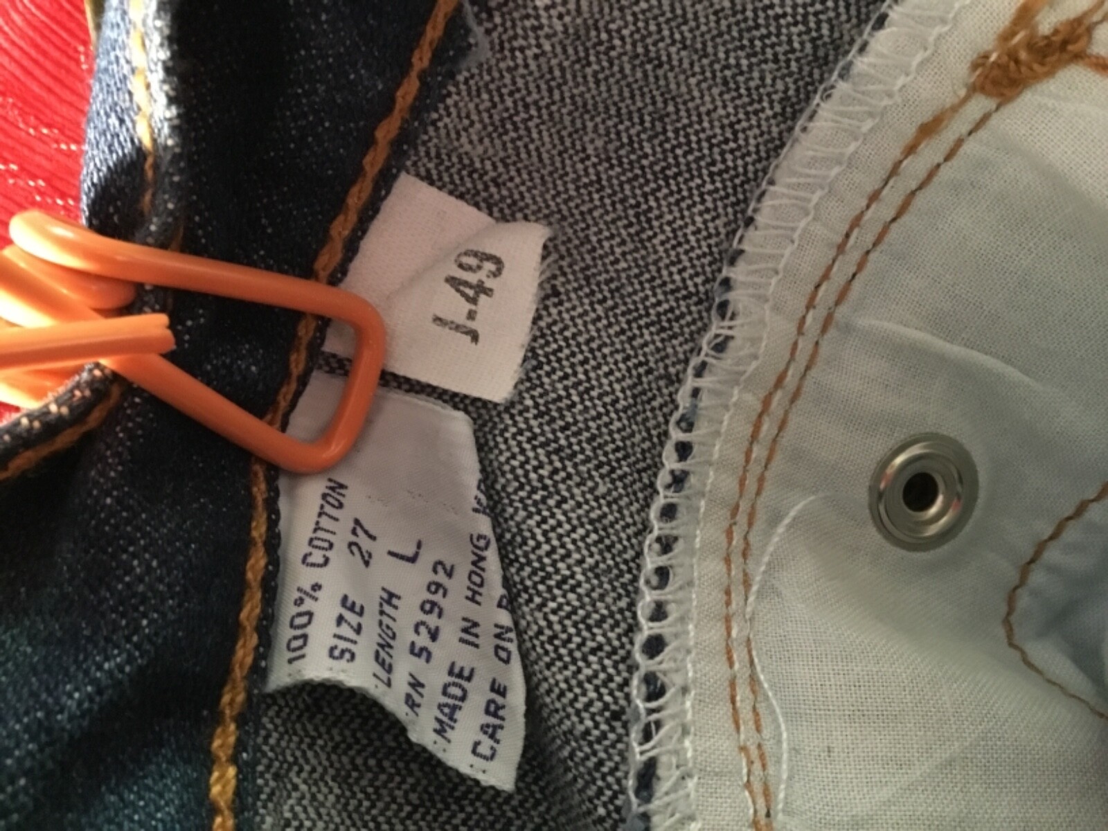 80’s Vintage Hi-Waist Pleated Blue Jeans „NWT”
