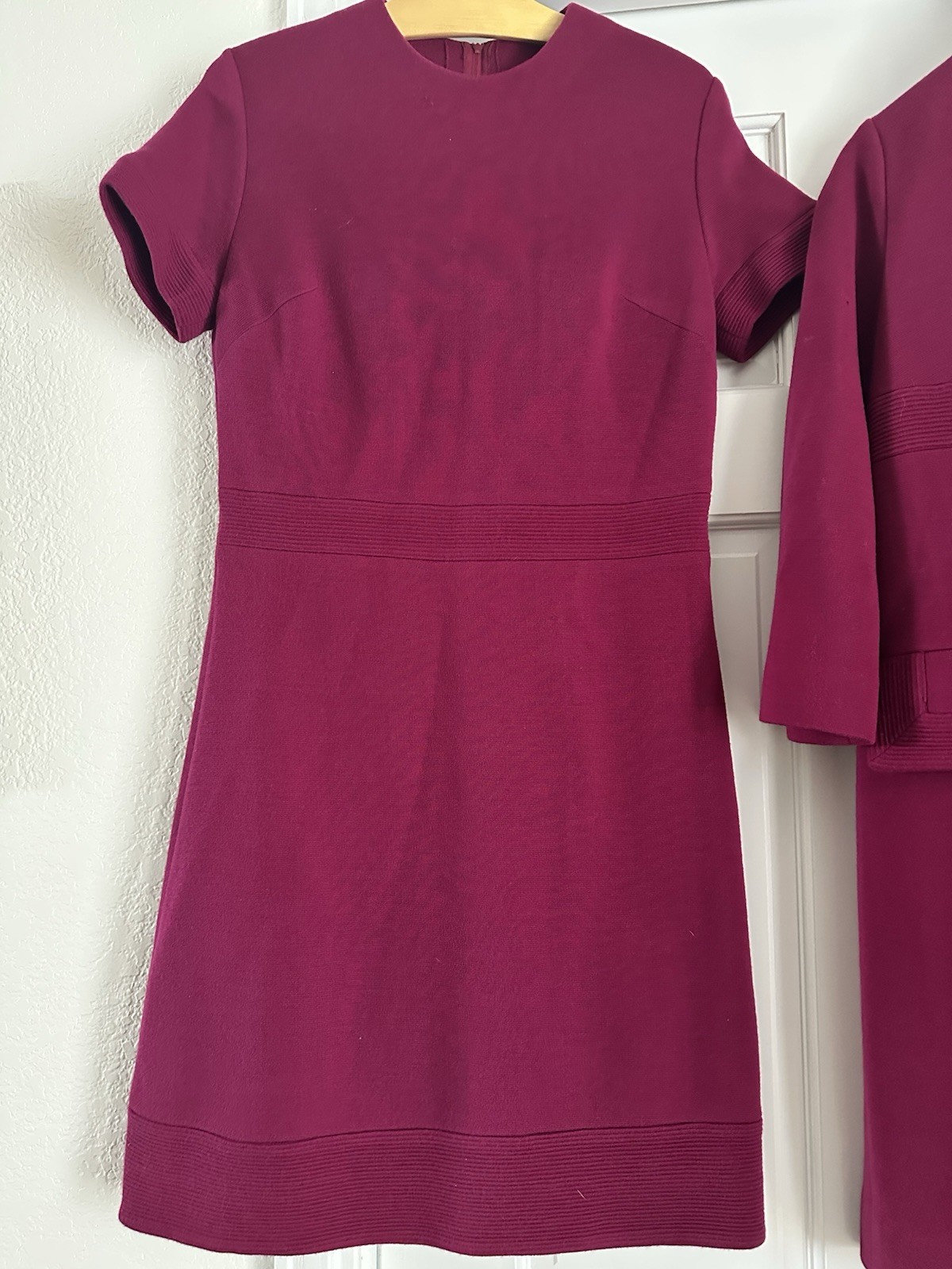 Vintage 1940s/50s Couture Imports Luke LA. Knit dress with jacket size small