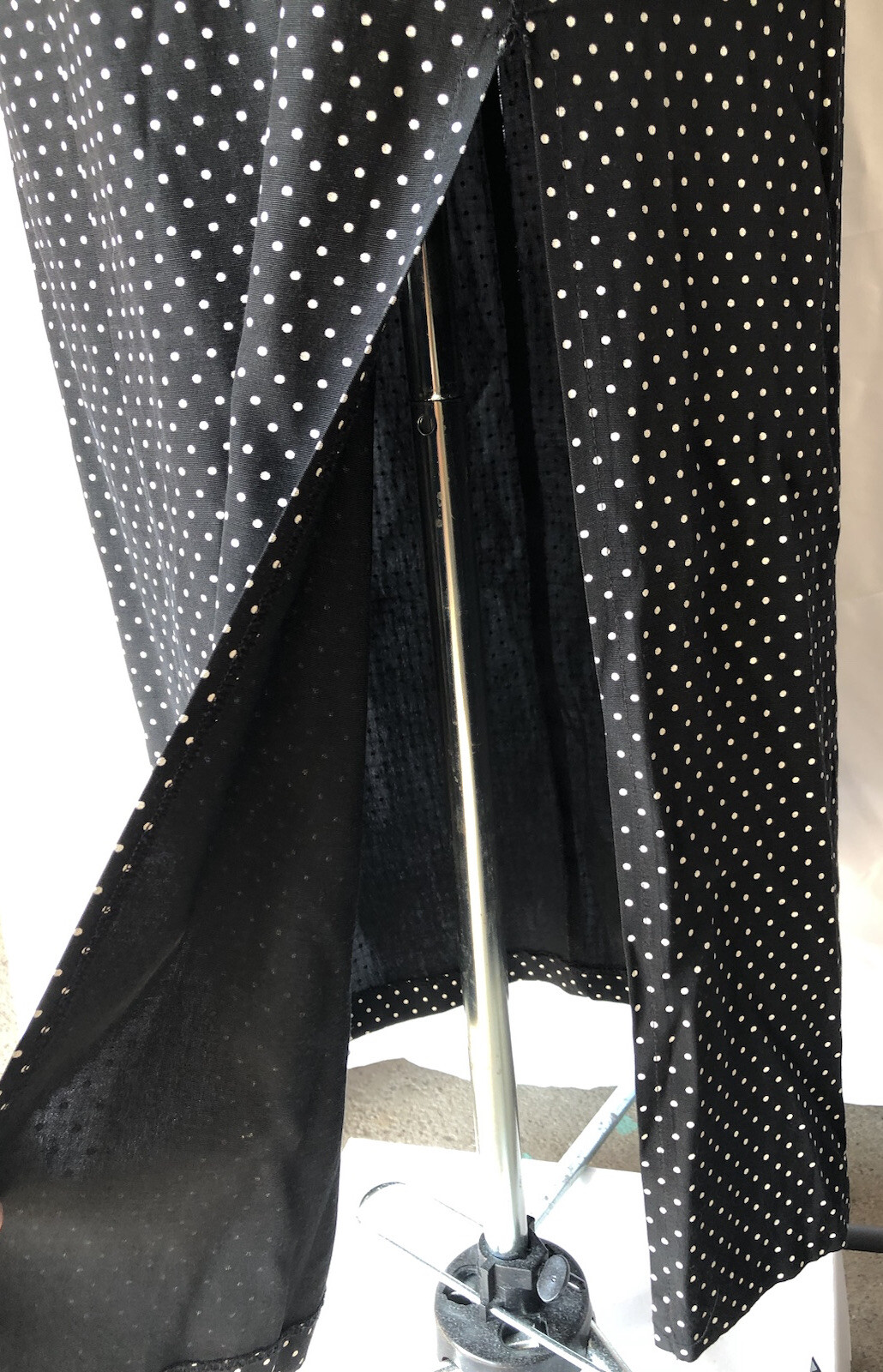 Blondie and Me Retro Vintage Style Halter Neck Pencil Polka Dot Dress Size 9-10