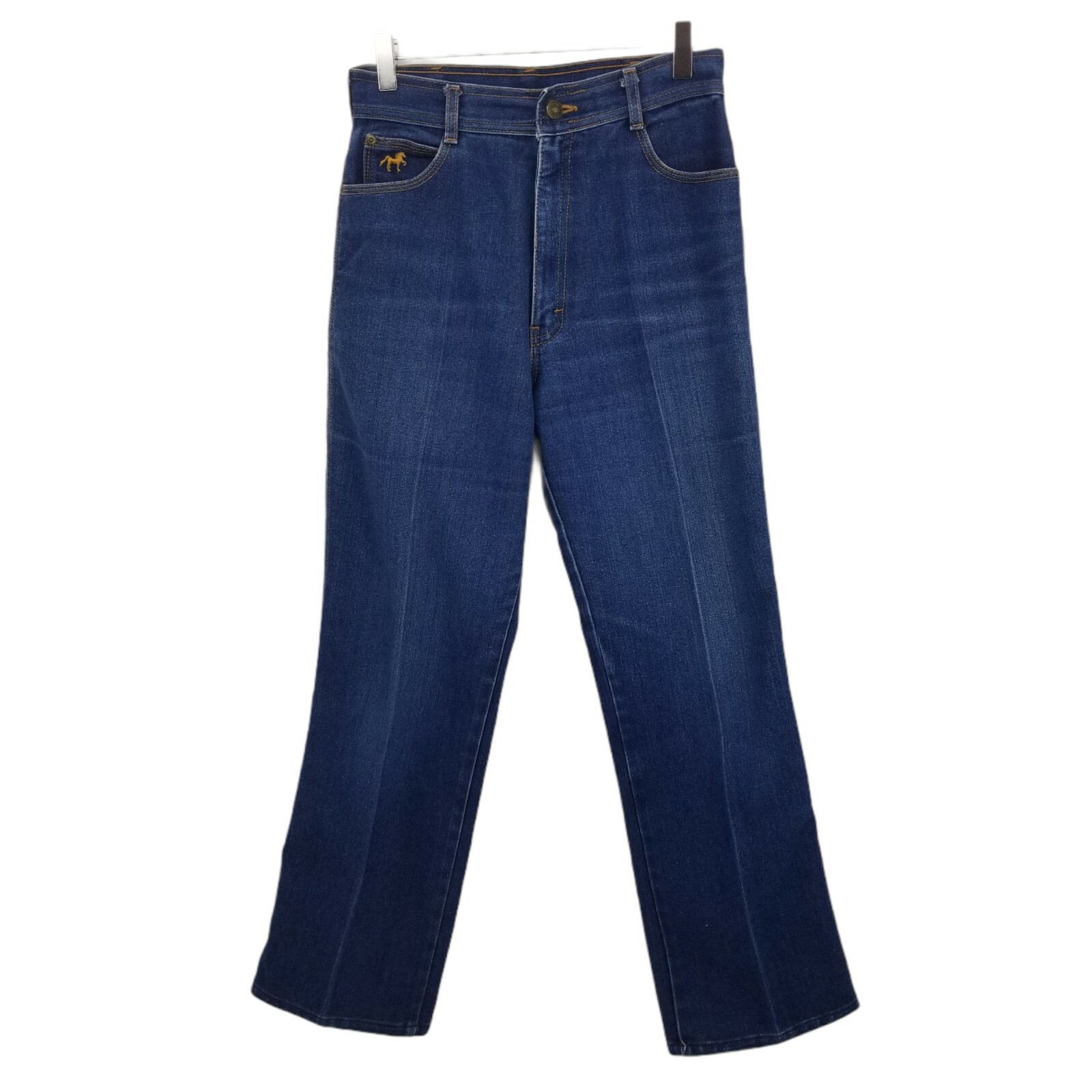 Vintage 701 Collection Womens Blue Dark Wash High Rise Denim Jeans Size 12