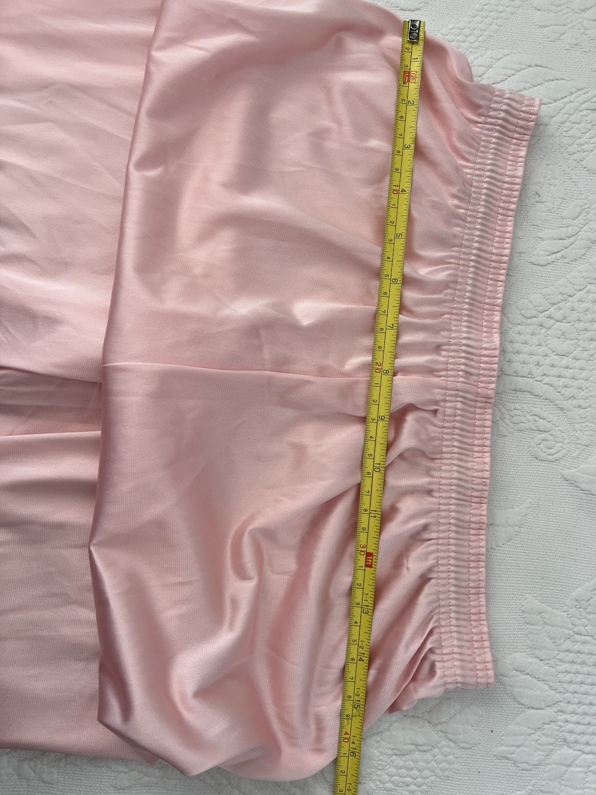 Lot Of 2 VANITY FAIR Vintage Pajama Sets Soft Pink & Blue Pants + Top All Nylon