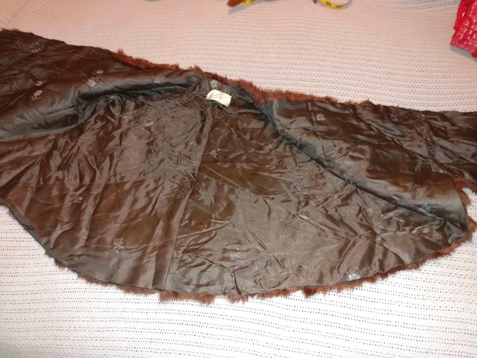 Vintage Fur Stole Wrap Mink or Chinchilla perhaps.