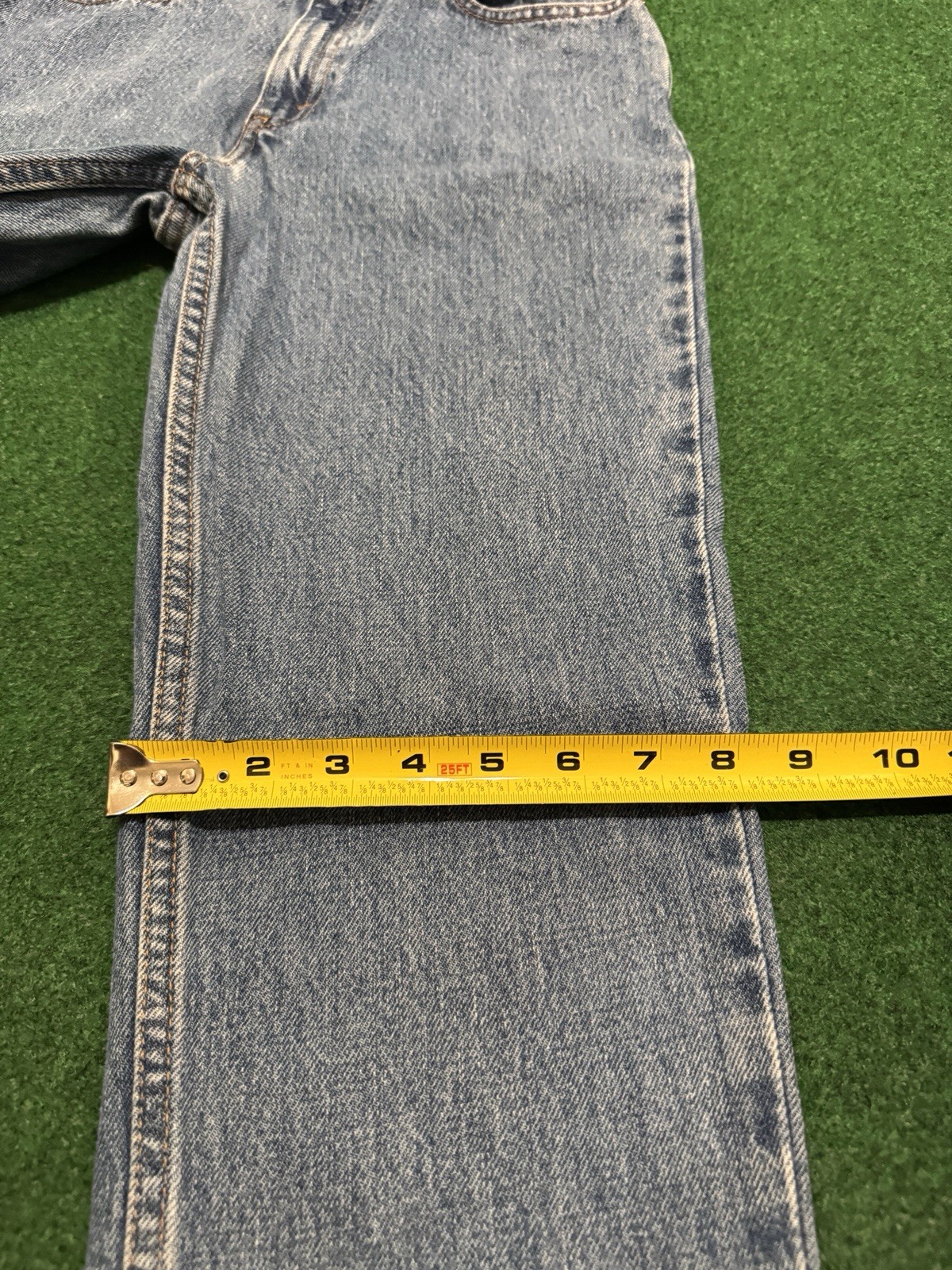 Vintage Levi’s 512 Slim Taper Womens 5 Jr 26×31 Light Wash Y2K 90s Denim Jeans