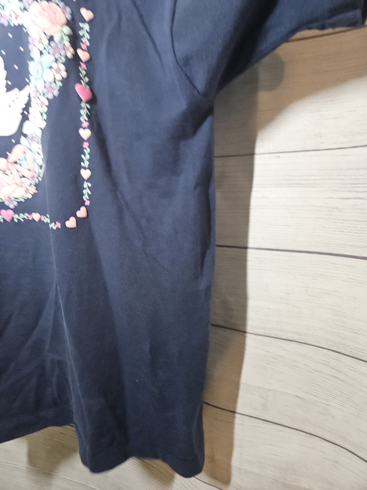 Vintage Endless Designs Floral GOOSE Heart T-Shirt – XL- Cottagecore Grandmacore