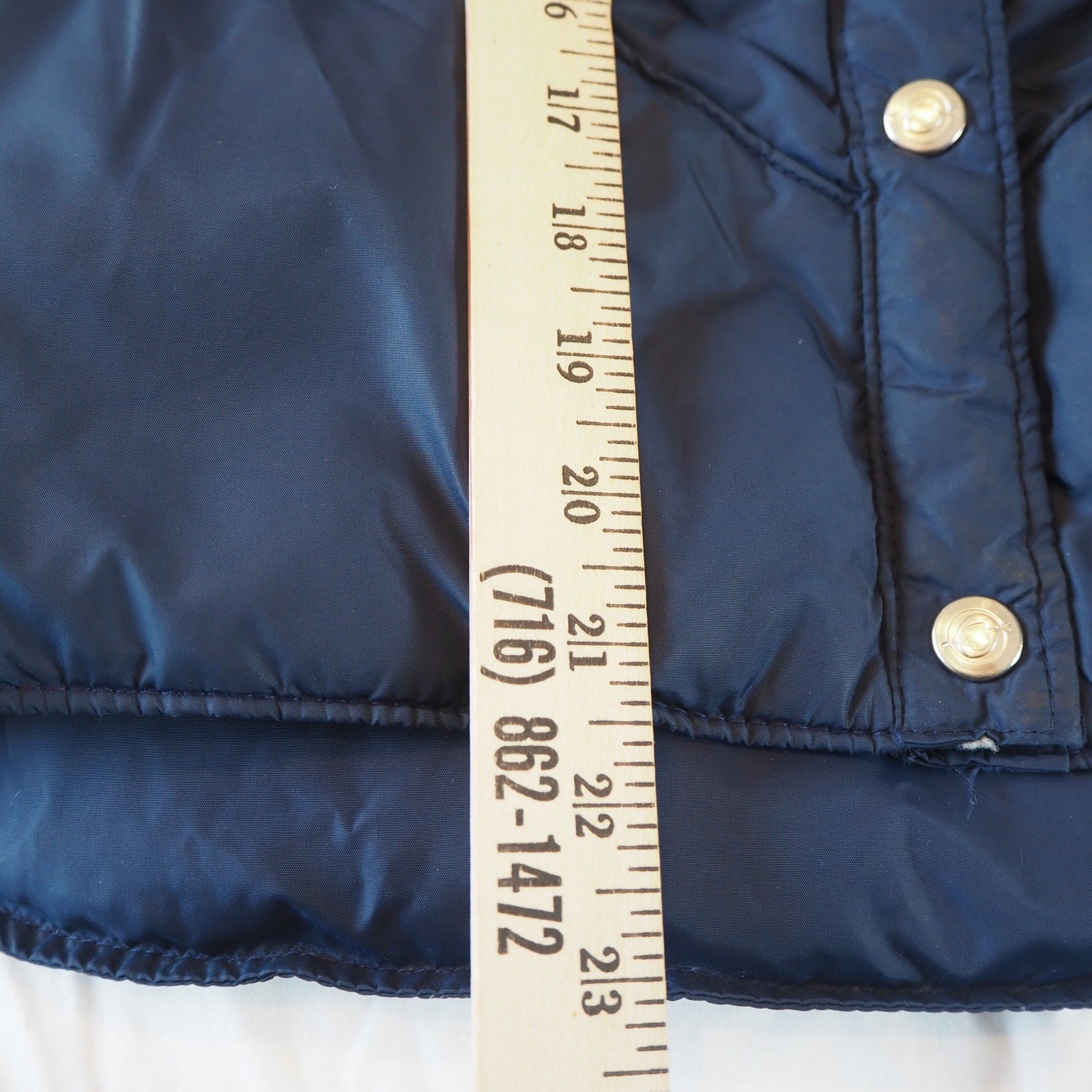 Vintage Obermeyer Goose Down Puffer Vest Women’s Size L* Retro Western Yoke Snap