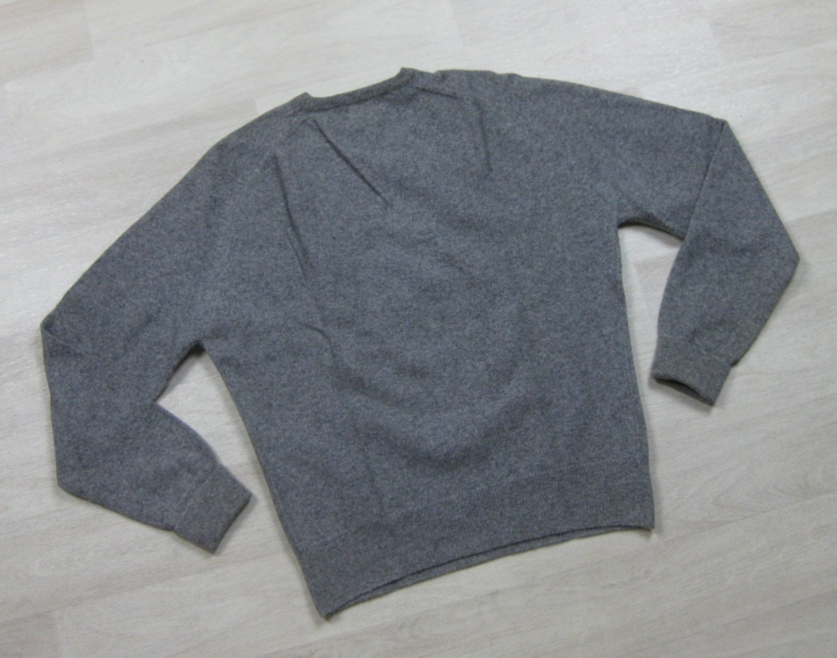 Vintage 50s Garland Dreamspun Sweater Women’s (M) Wool Gray Super Soft Preppy