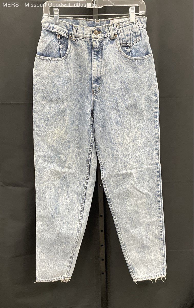 Vintage 90s Lawman Women’s Range Rider Lightwash Acid Wash Jeans Size 13