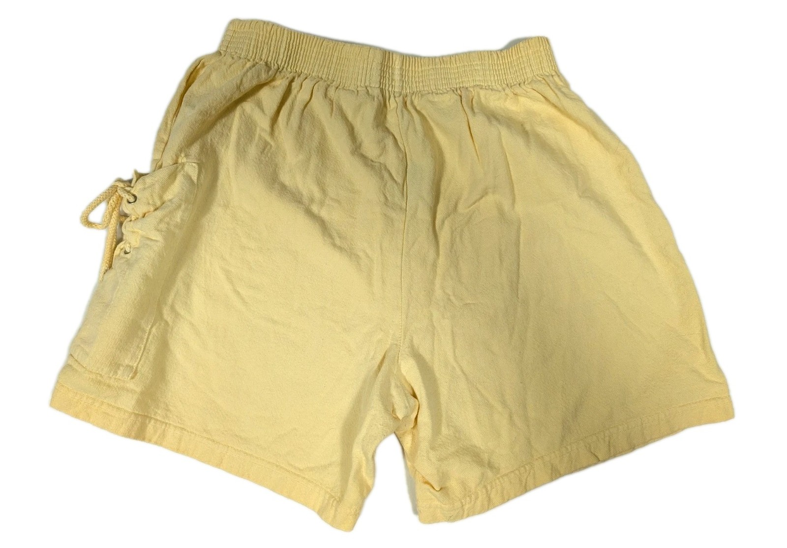 Lot 2 Women Shorts Medium L Erika Blue Toledo Yellow Vintage Mixed Sizes M L