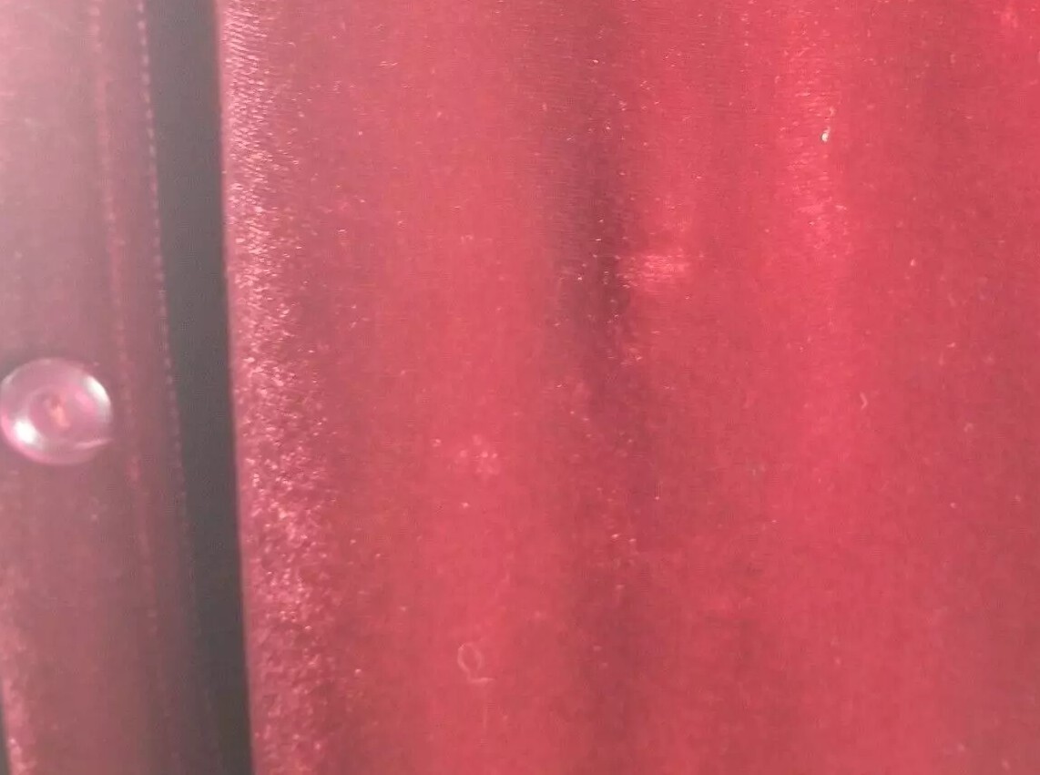 Carole Little 3 Piece red velour maxi skirt top W/ jacket L/16 Evening Party