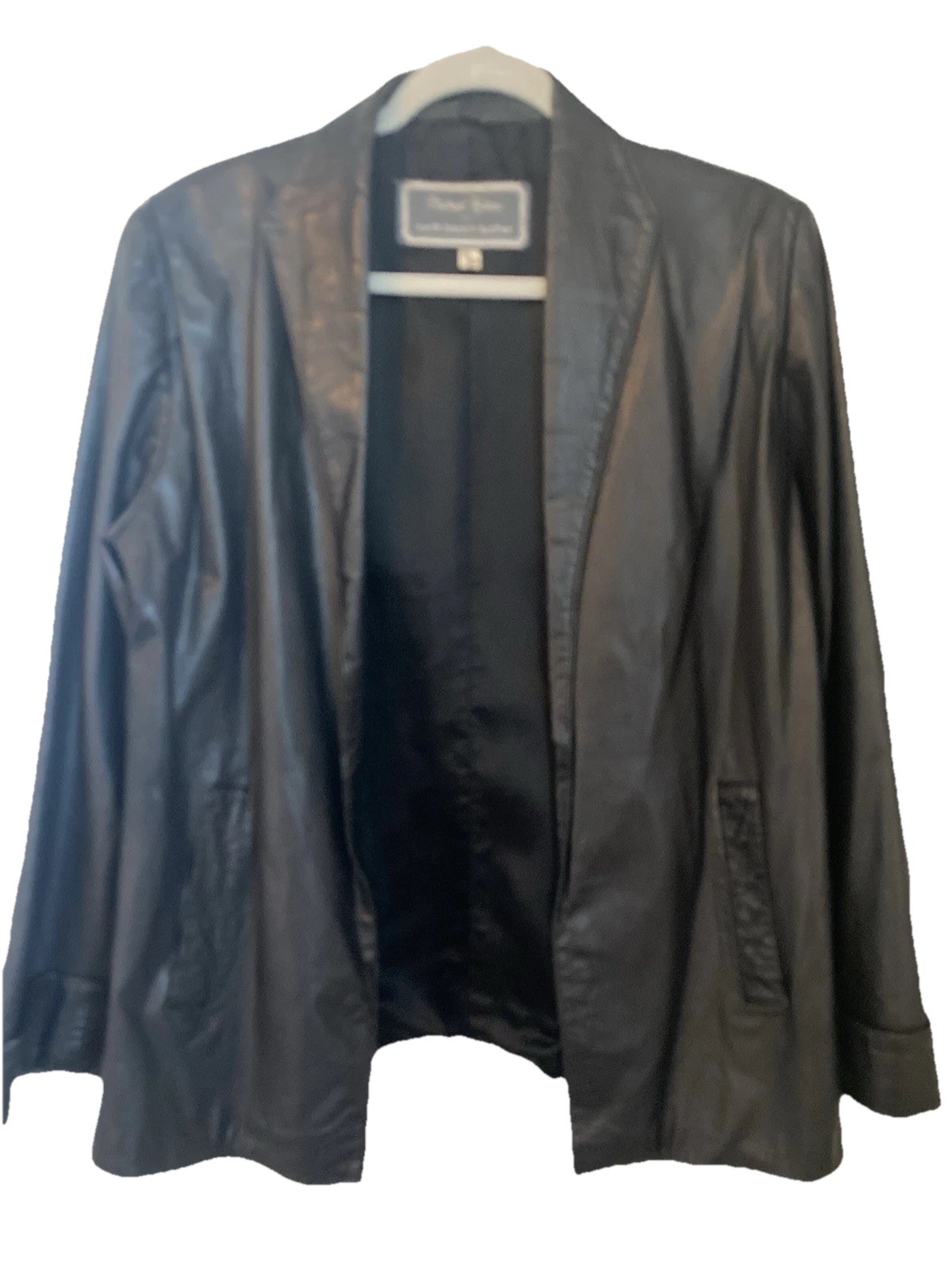 Michael Hoben North Beach Leather Jacket Women’s 9/10 Vintage Y2K Biker Chic