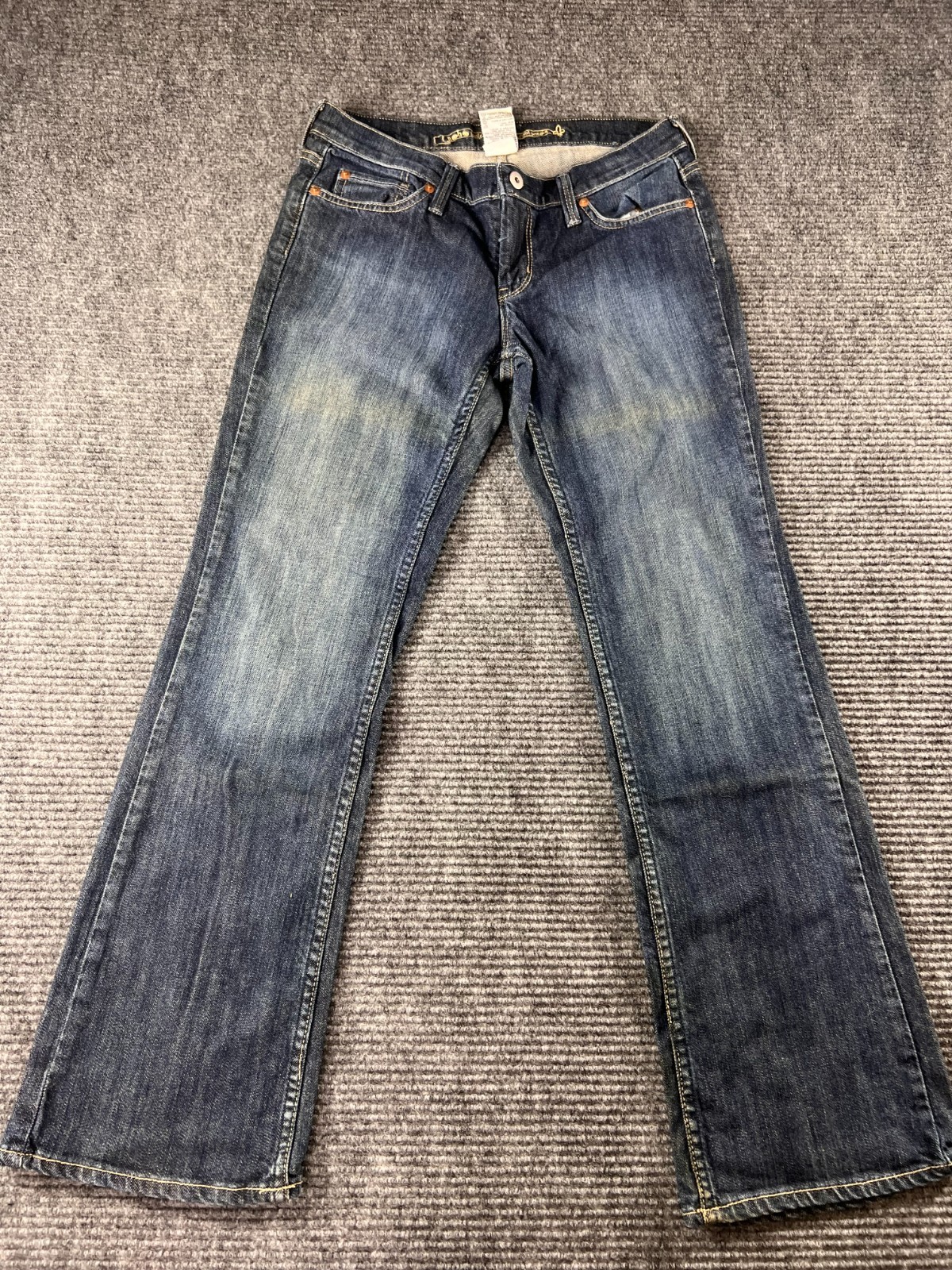 Vintage Mudd Wendi Jeans Juniors 9 Petite Bootcut Dark Wash Y2K
