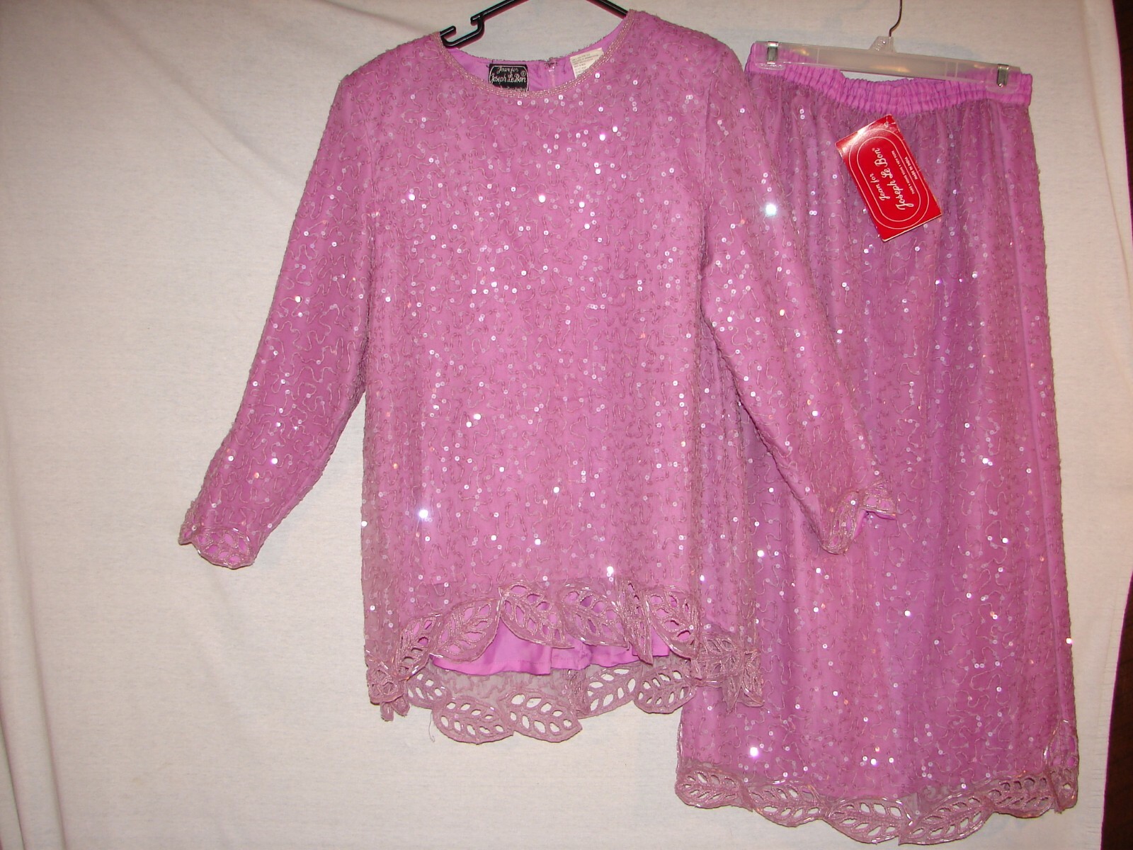 New with Tag Silk Jean for Joseph Le Bon Sequence Skirt and Top Set Size Medium