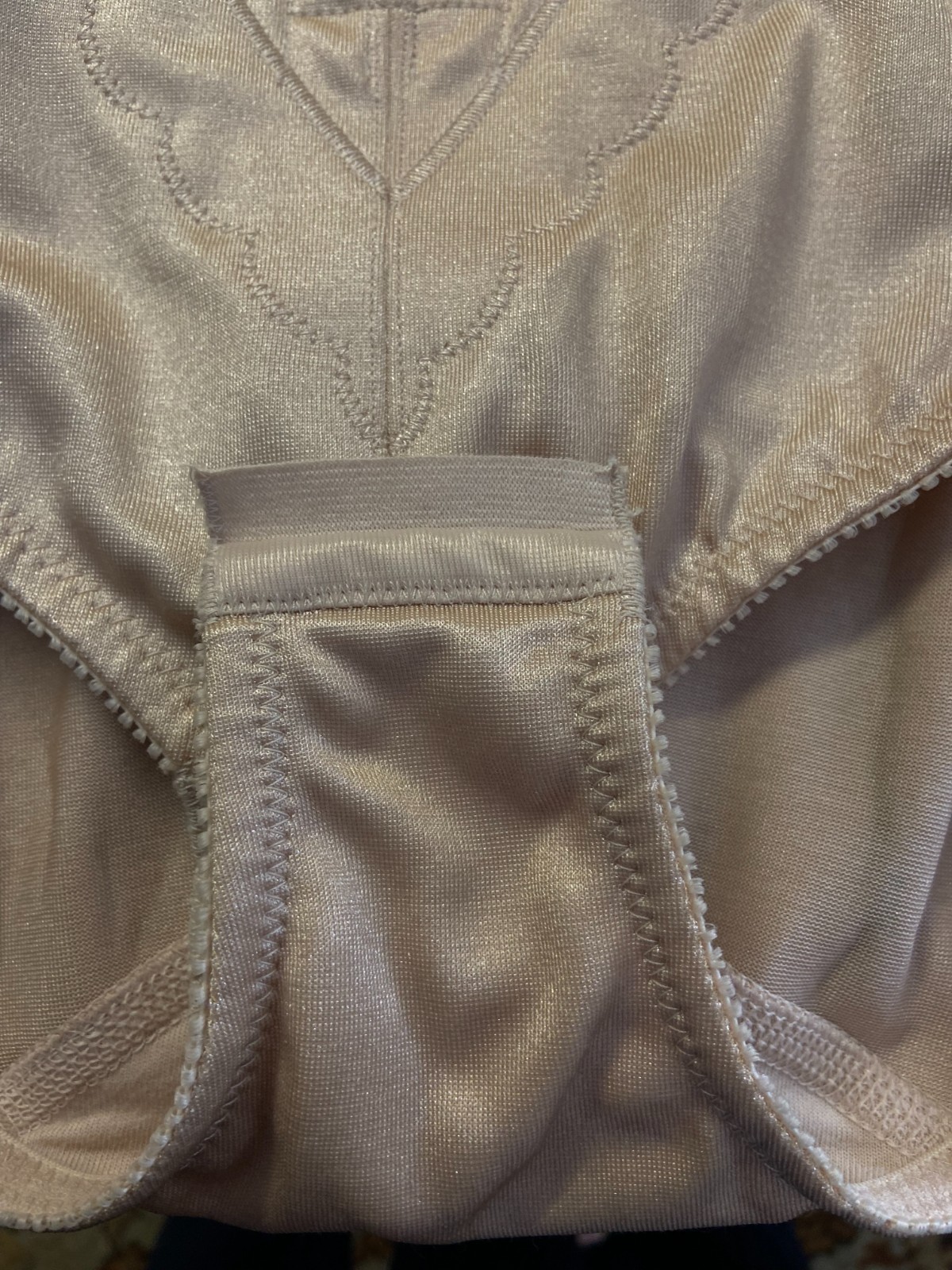 Women’s 70’s Vintage shapewear by Triumph | One piece in skin tone | Size EU 80D