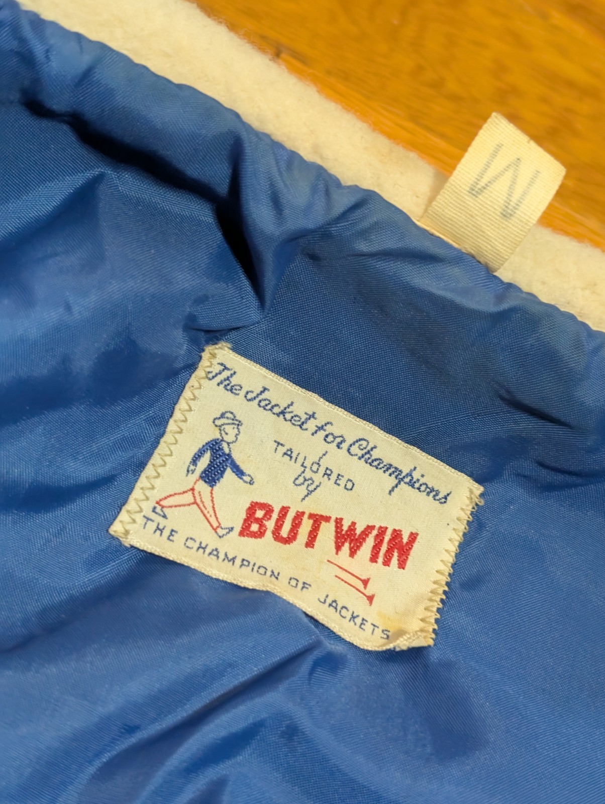 Vintage Butwin Varsity Jacket – Women’s Medium Coat – 1980 Oklahoma Champs Patch