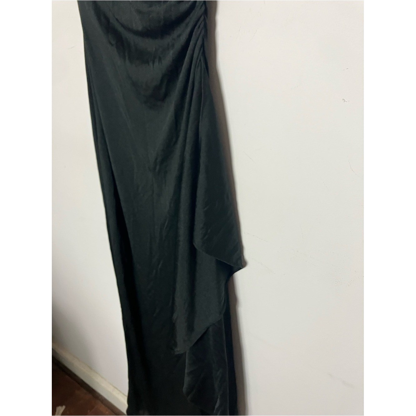 Vintage Climax Karen Okada For David Howard Black One Shoulder Dress 5/6 Small