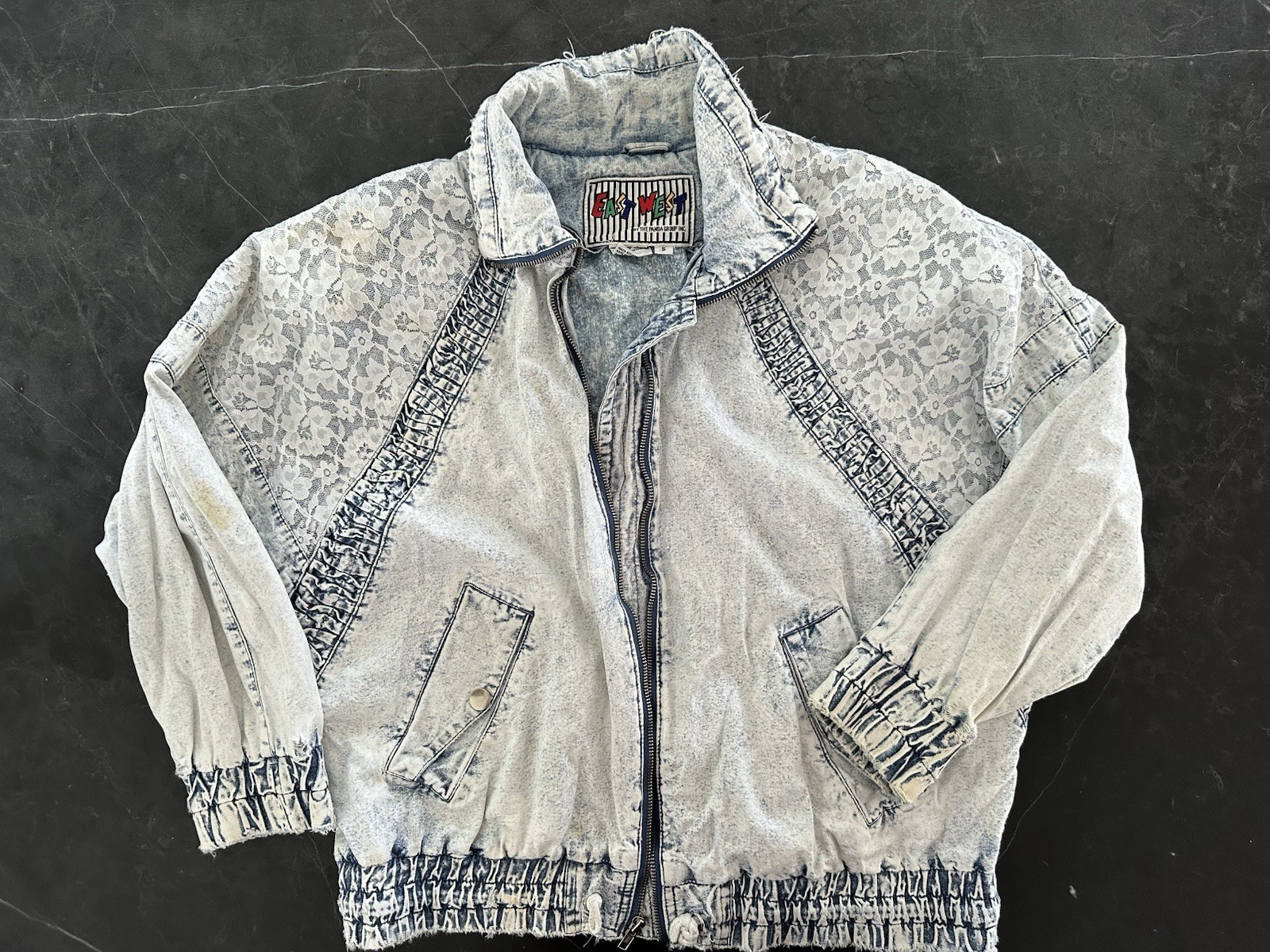 Vintage 80s Prince Small Stonewashed Denim Jacket — BaNd TeE ConCerT JeAn S
