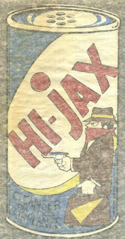 Vintage 70s wacky iron on t shirt transfer GRANNY LOOSE POTATO CHIPS full size