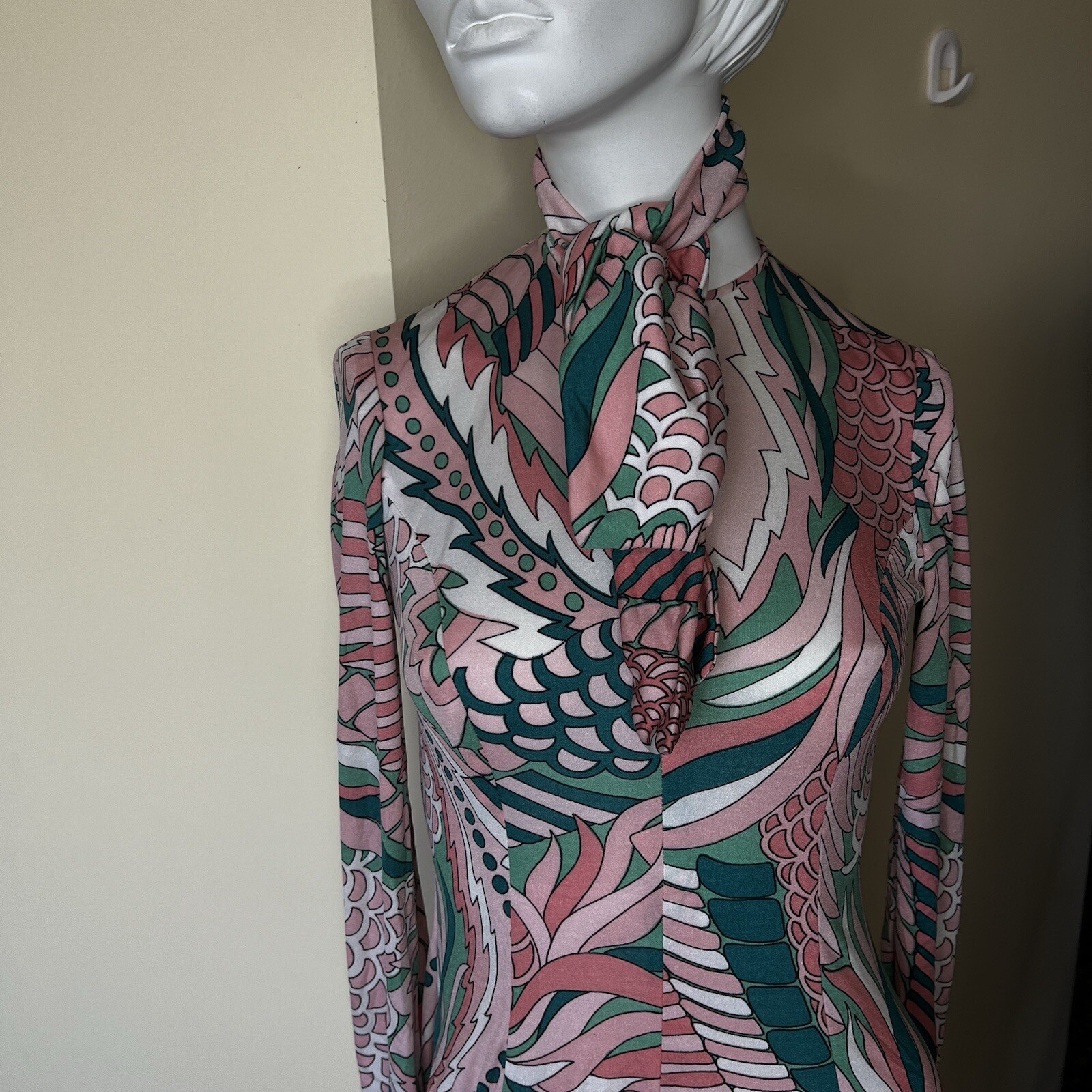 Rare Vintage La Mendola Dress Made In Italy Size 42