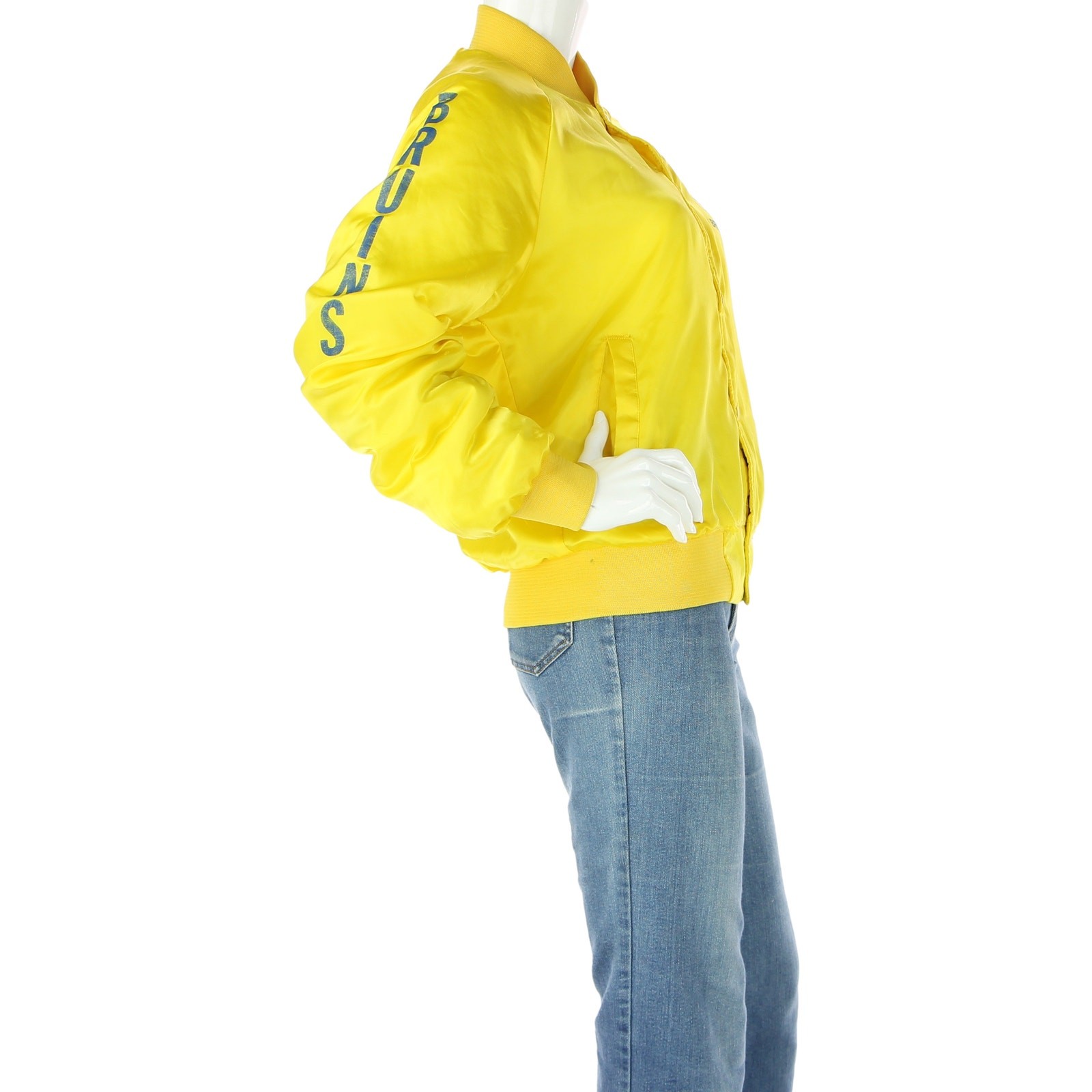 80s Vintage UCLA Bruins University of California Graduation Class Snap Jacket