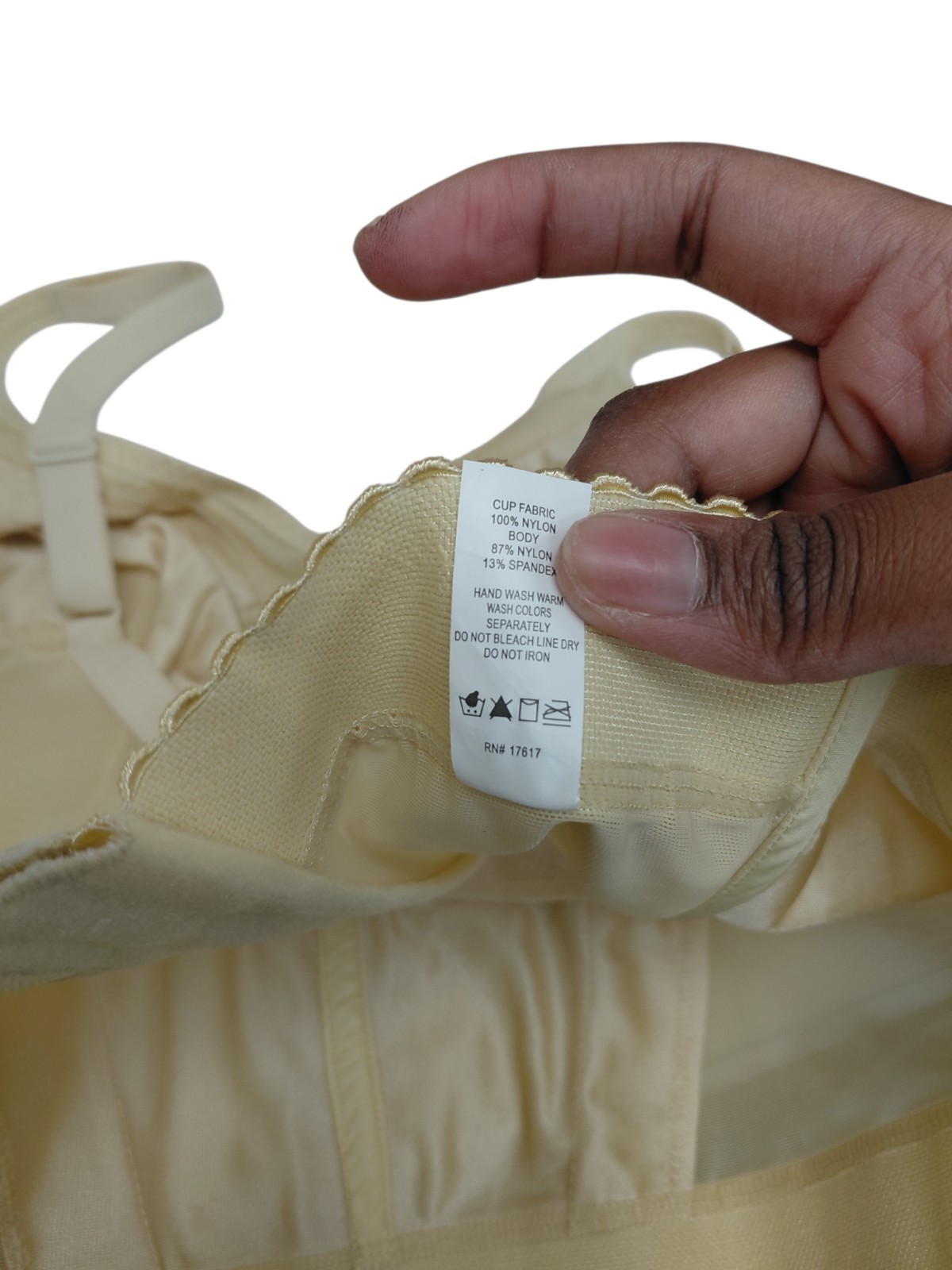 Vintage Crown-nette Longline Bra Size 48B