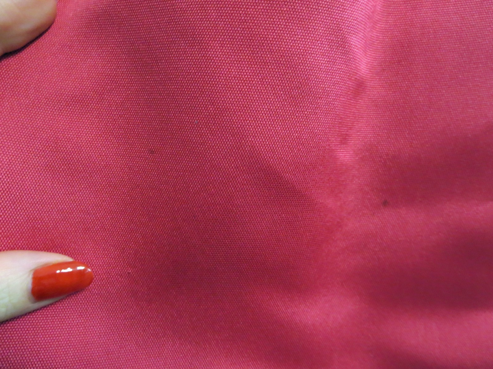 1950s 1960s Hot Pink 100% Silk Beaded Cocktail Party Dress Marjorie Michael S