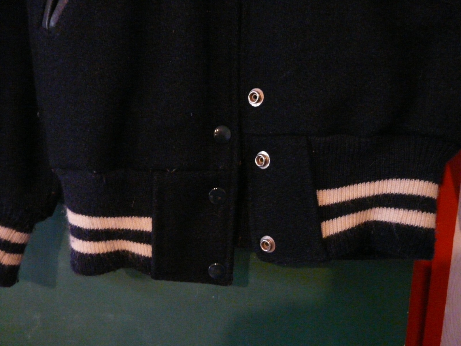 Vintage 1980s High School Wool Varsity Jacket