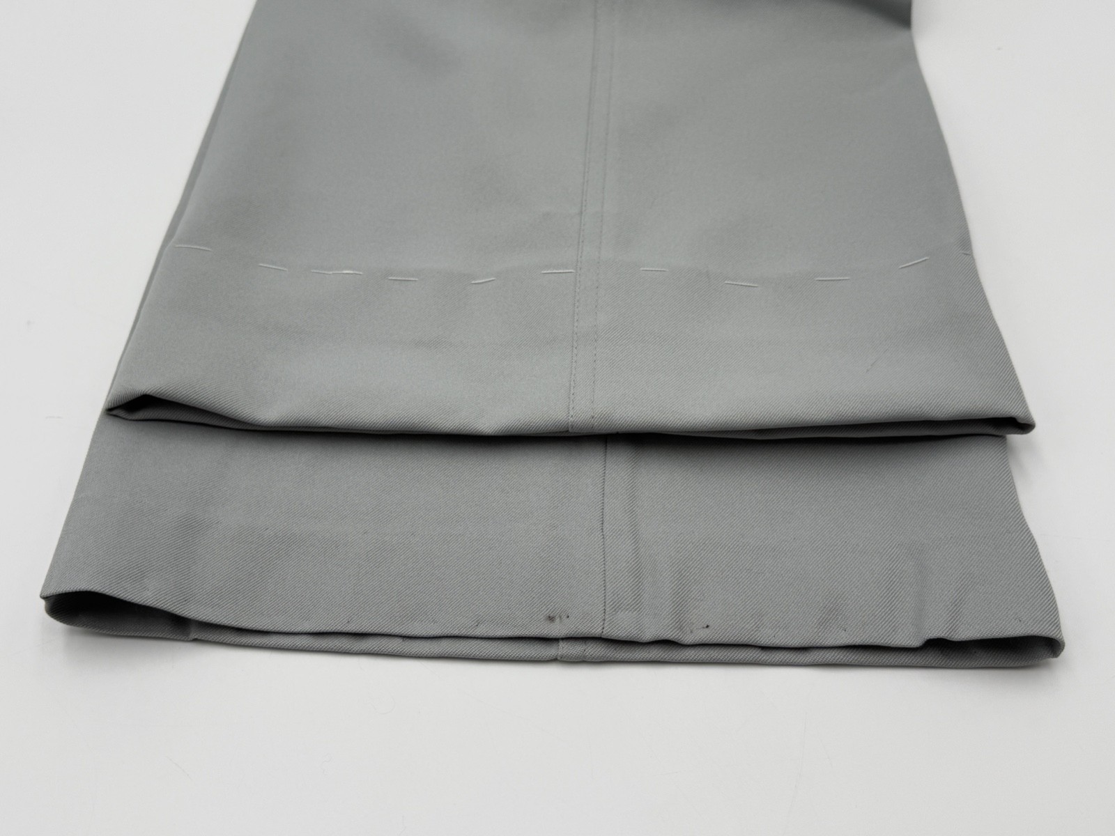 Vintage 1970s Womens Bell Bottom Dress Pants by Panther 15/16 Lt.Gray NOSWD