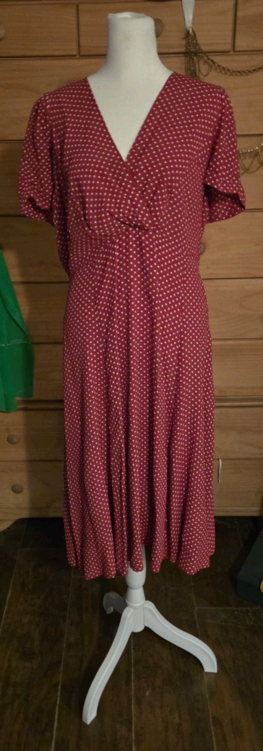 Vintage 70 LULA ROE BRIGHT COLORFUL MOD ART GEOMETRIC 2XL TEXTURE DRESS