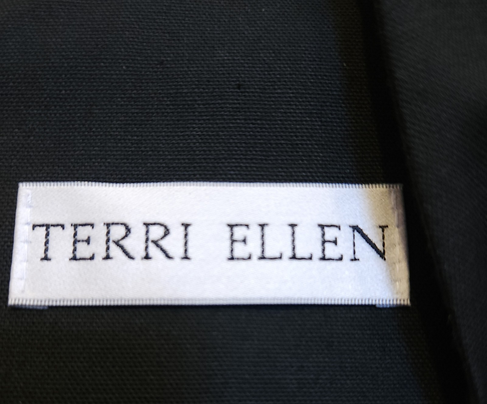 Vtg NOS Terri Ellen Dress Womens Sz 14 100% Cotton Woven Pencil Maxi Sleeveless
