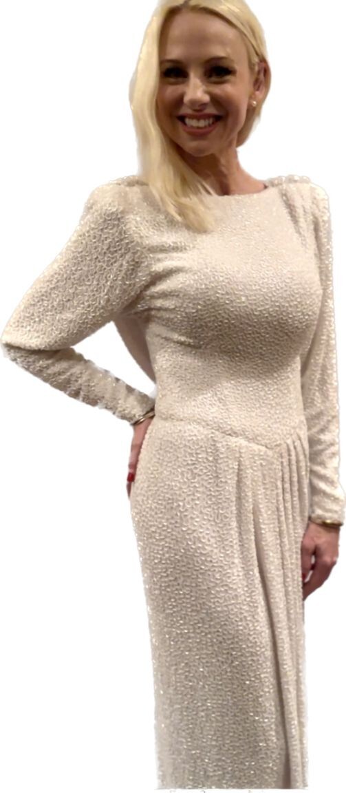 Exquisite Nolan Miller Custom Designed Dress