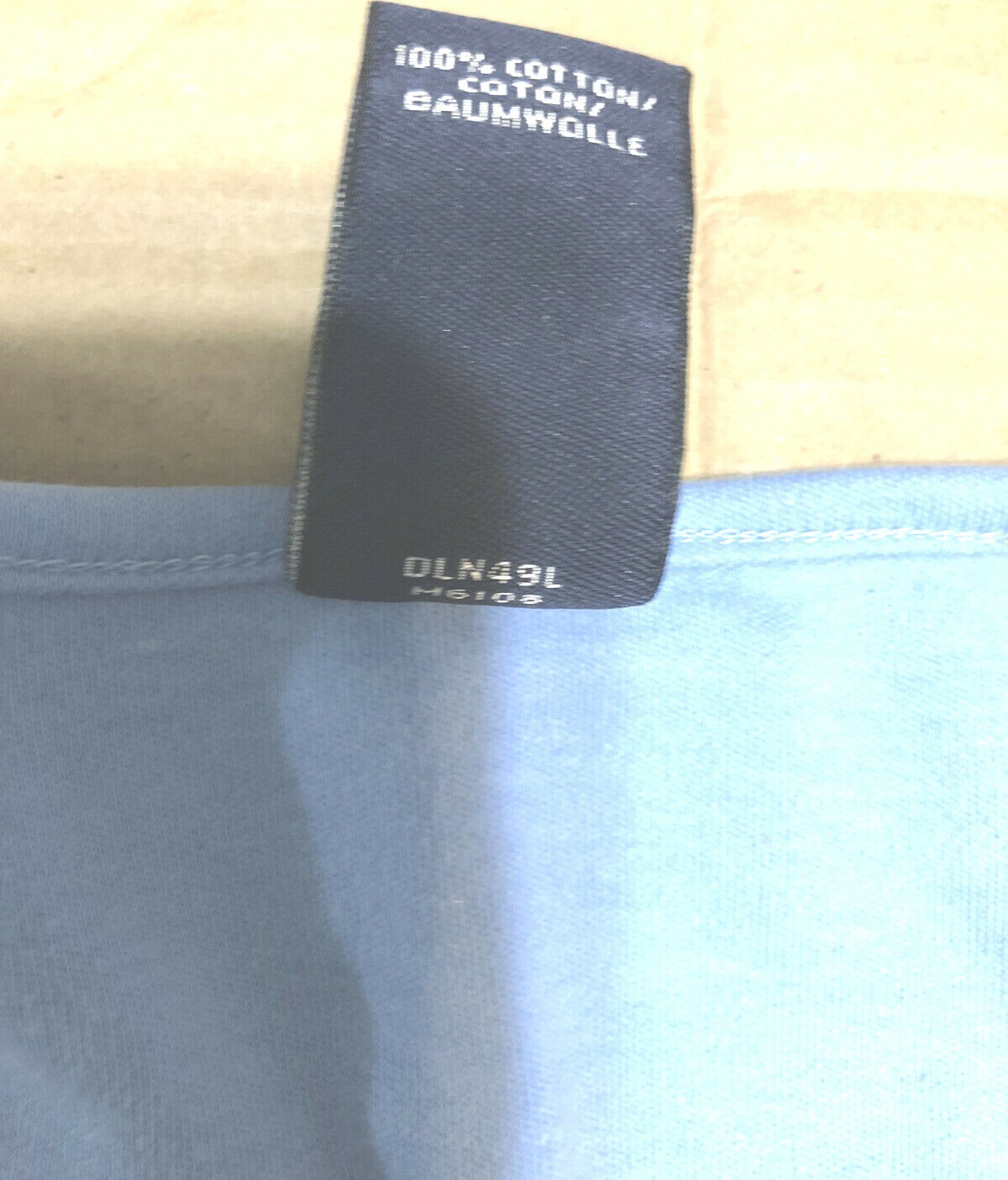 Vintage 1990s Womans LANDS END Top – Blue – Size M 10-12 Reg