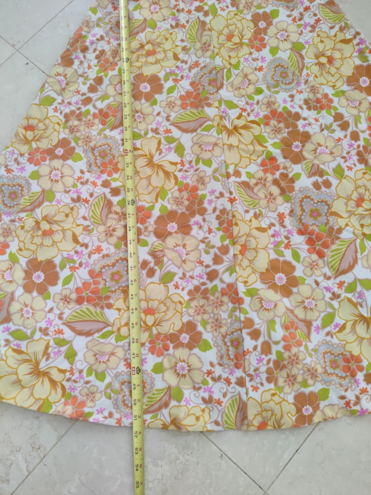 Vintage It’s Better Floral Print Retro 1970s Maxi Dress 🌸🌼