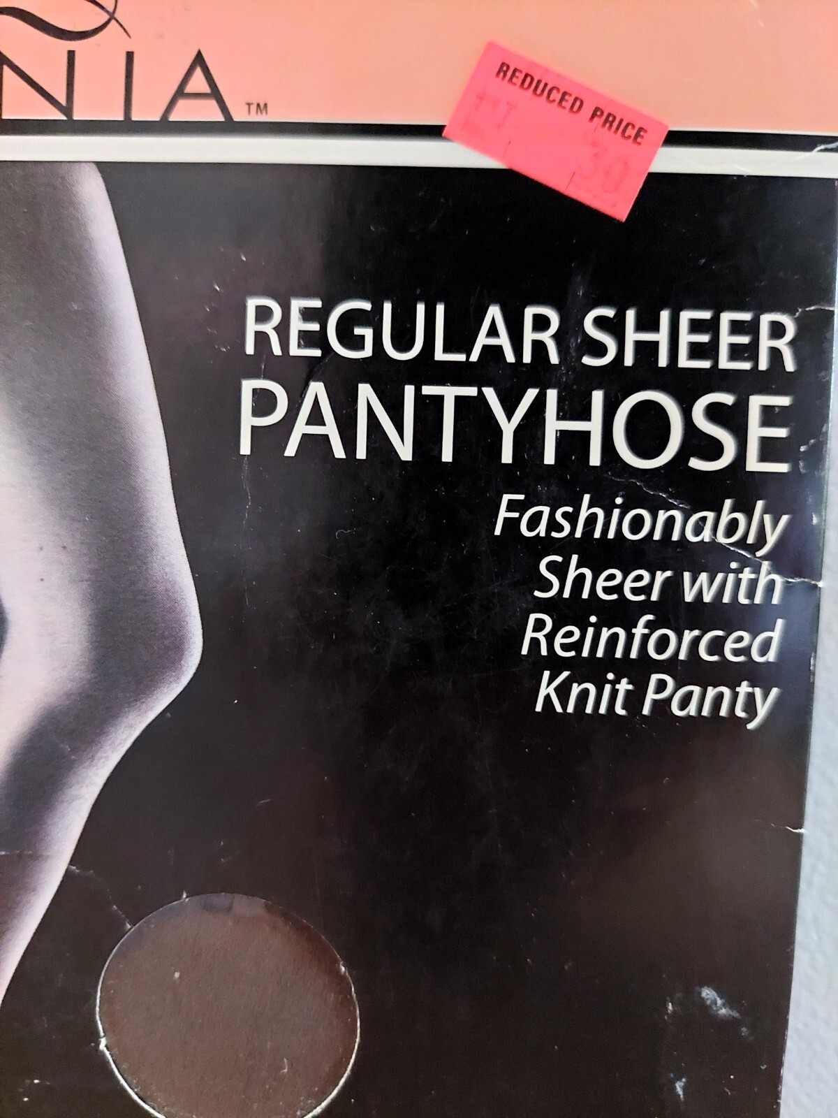 Vintage Pantyhose Ravinia Regular Sheer Rare Color Coffee One Size BDR4