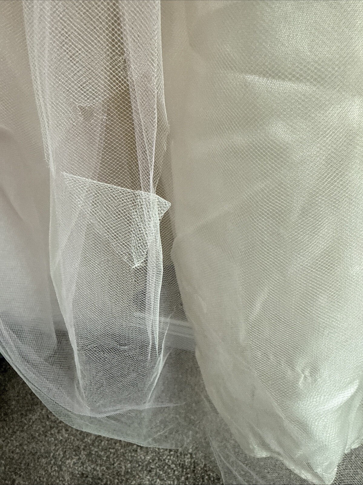 Vintage 80s Zum Zum Prom Dress SZ 3 Light Pink Tulle Spaghetti Strap Corset Back