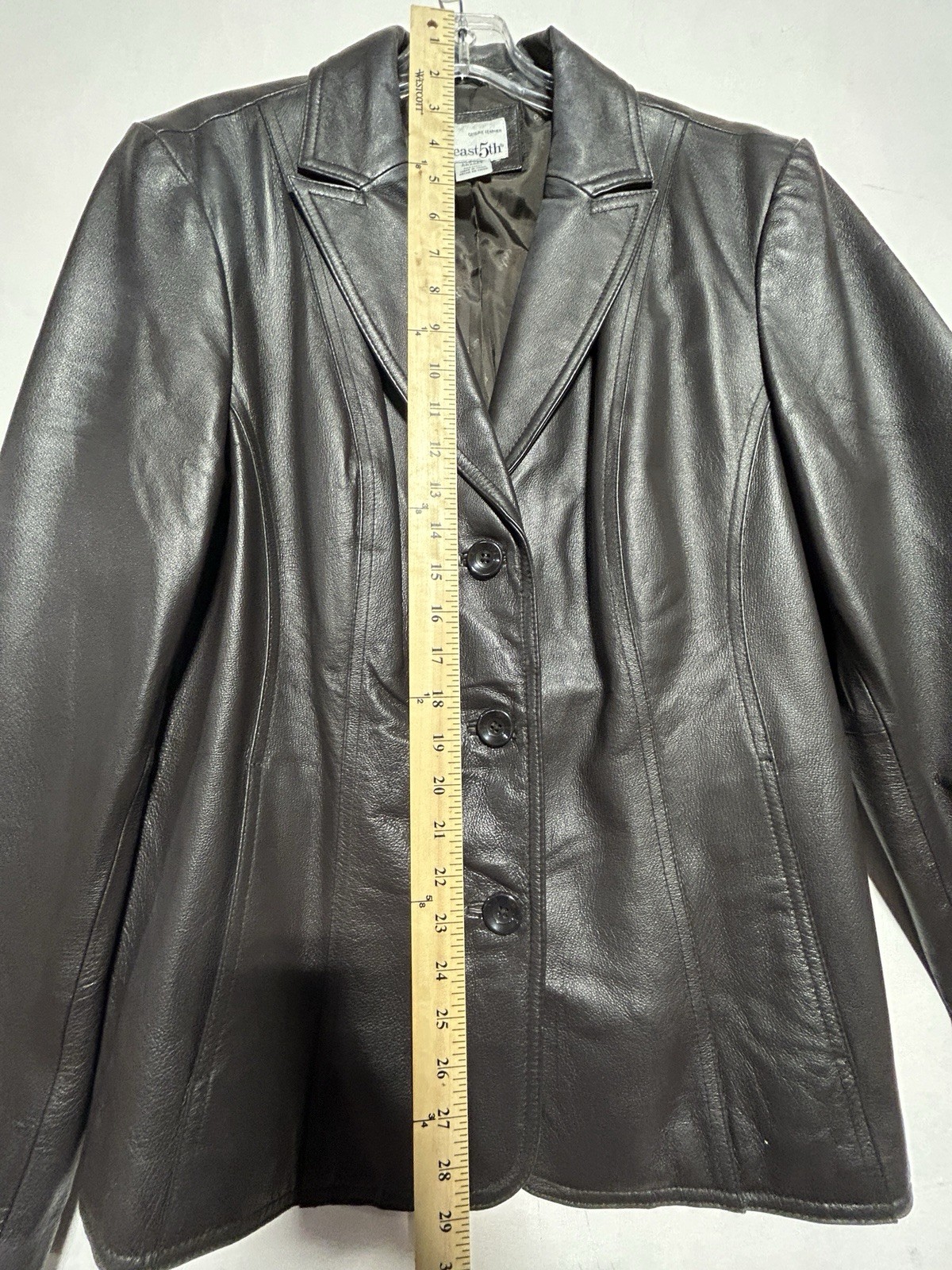 Vintage Brown Leather East 5th Woman’s Jacket
