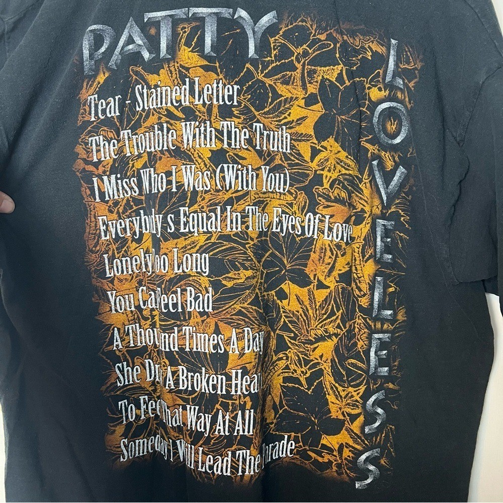 Patty Loveless Vintage Trouble With The Truth Country Band Tour Tee 90s Sz. XL