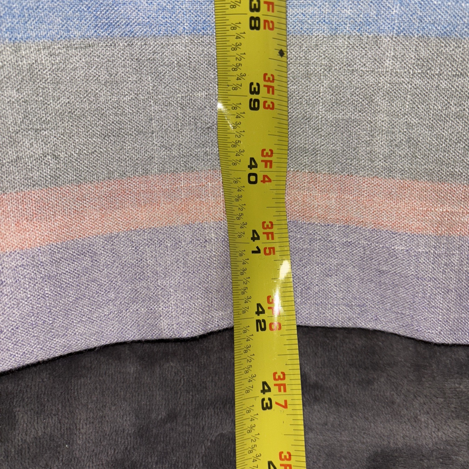 Vintage 70/80s Leslie Fay Dress 10 Water Pastel Shirt Dress Union Made Grandma