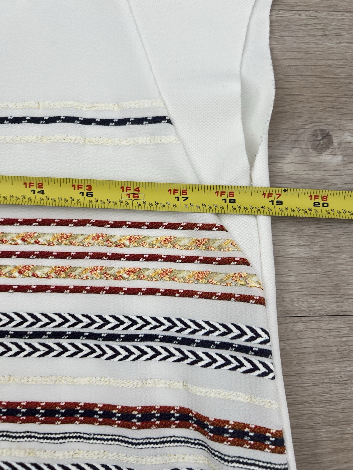 ZARA Women’s White Embroidered Boho Blouse Top Size S Cotton Short Sleeve