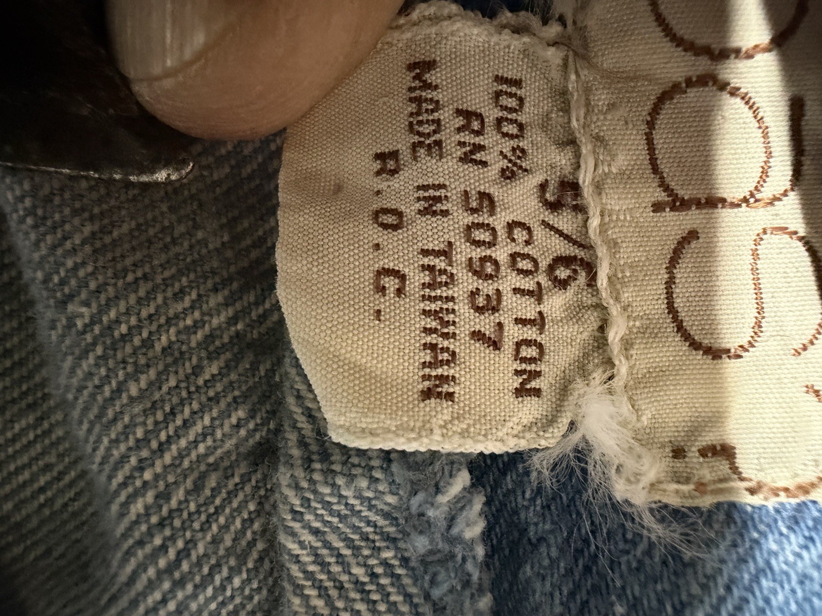 Vintage N’est Ce Pas Bell Bottom Jeans W24 L28 100% Cotton