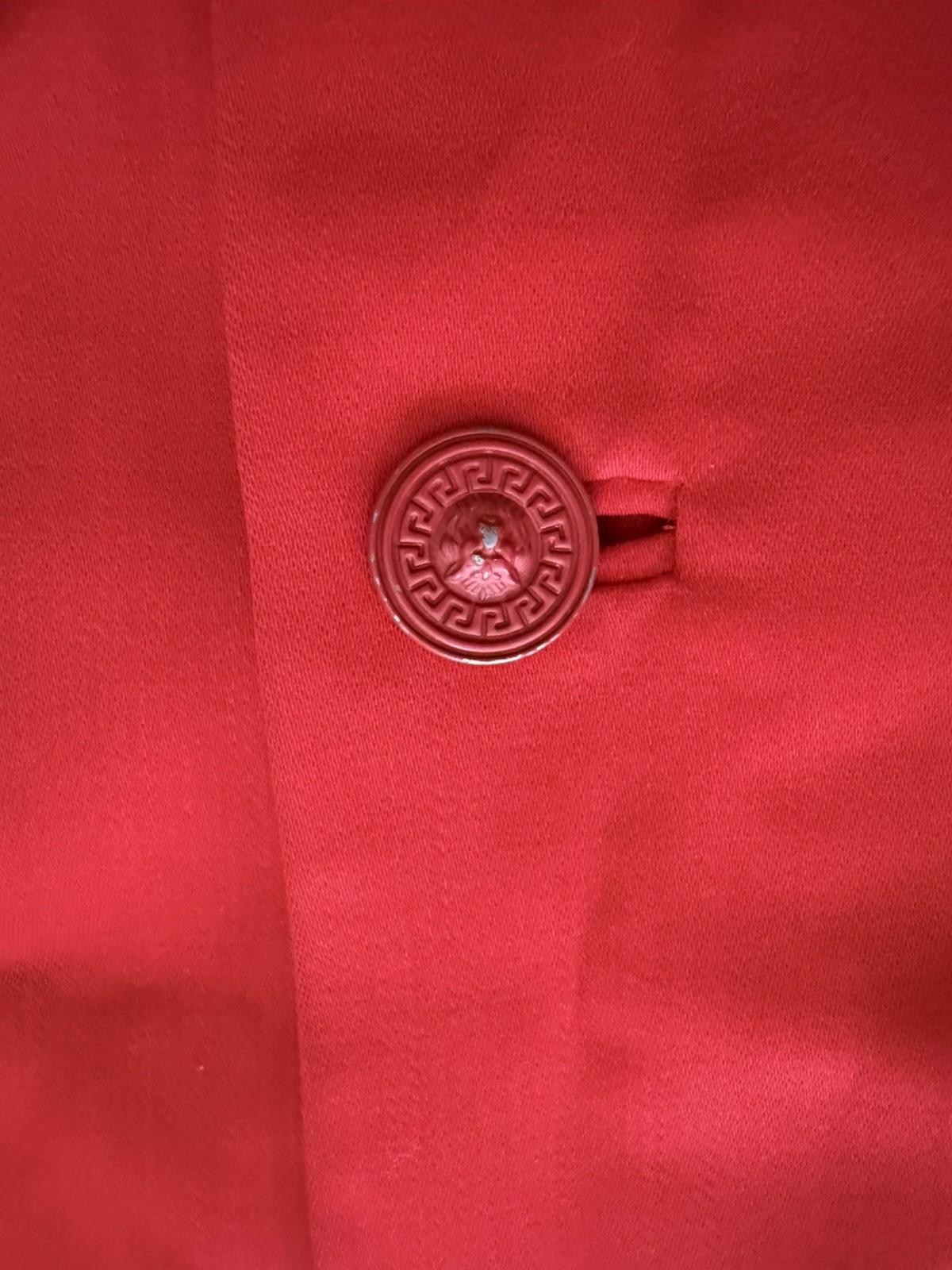 Vintage Versus Gianni Versace Red Blazer Women’s IT 46 / US 12 – Sold as-is