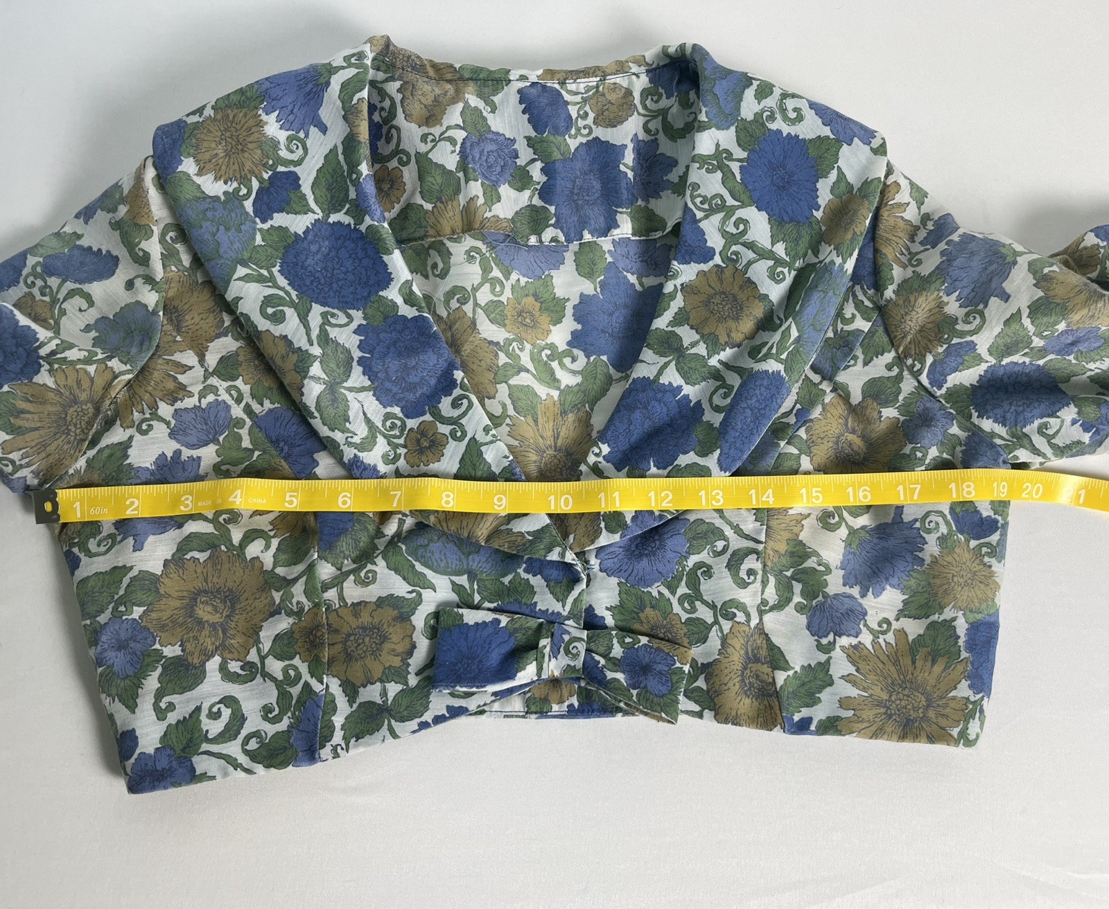 Late 1960s Women’s Small Mod Floral Dress And Matching Cropped Jacket Set VTG