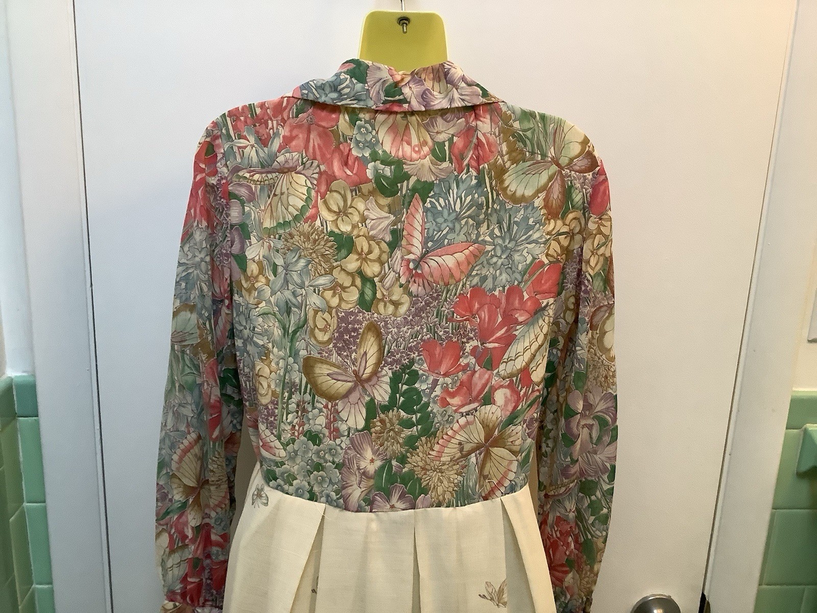 Vintage 1960s/70s Avalon Classics Spring Floral Maxi Dress, Prairie, Cottagecore