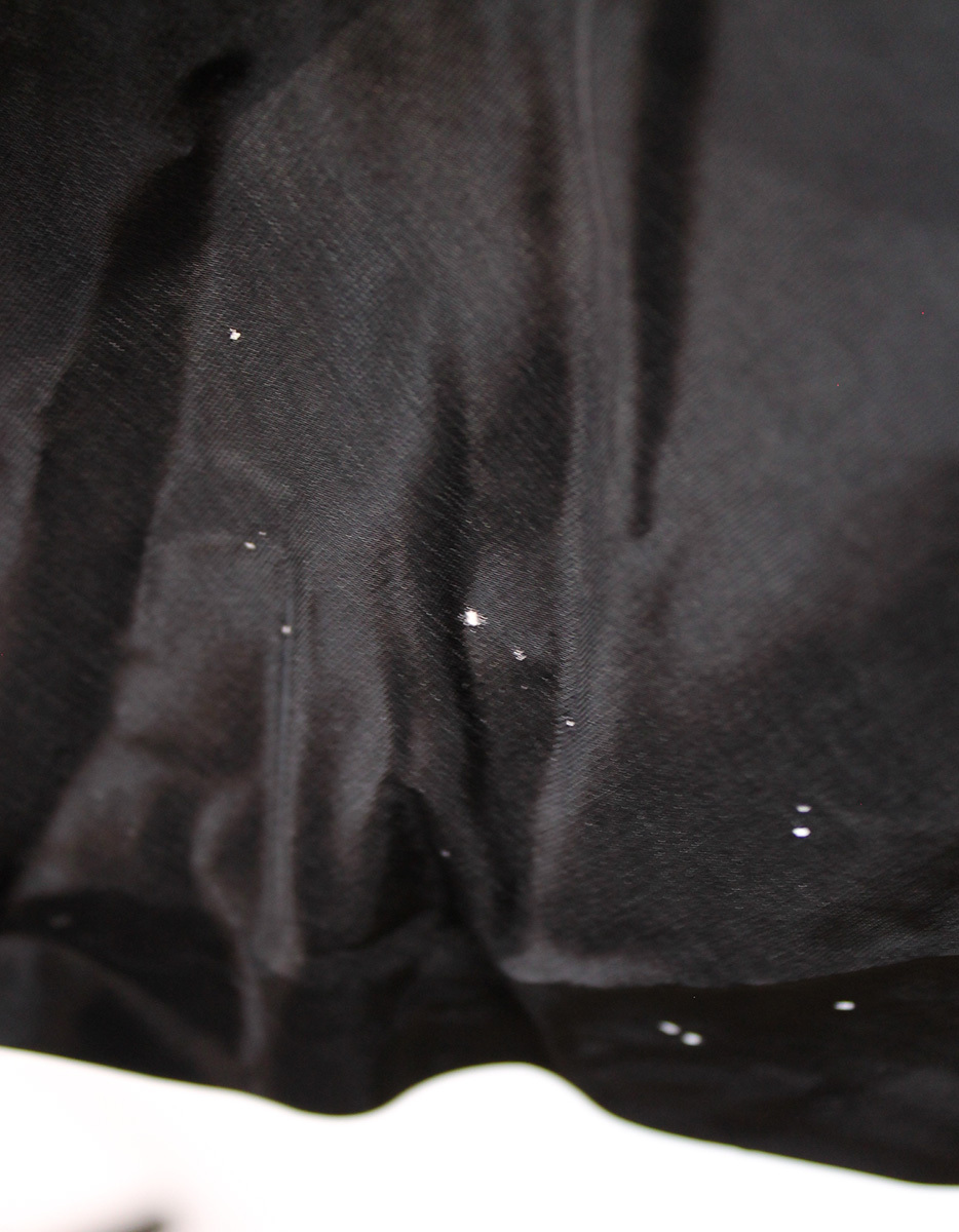 50s Prom Dress XS Vintage Black Sleeveless Organdy Chiffon Lace Cocktail Gown