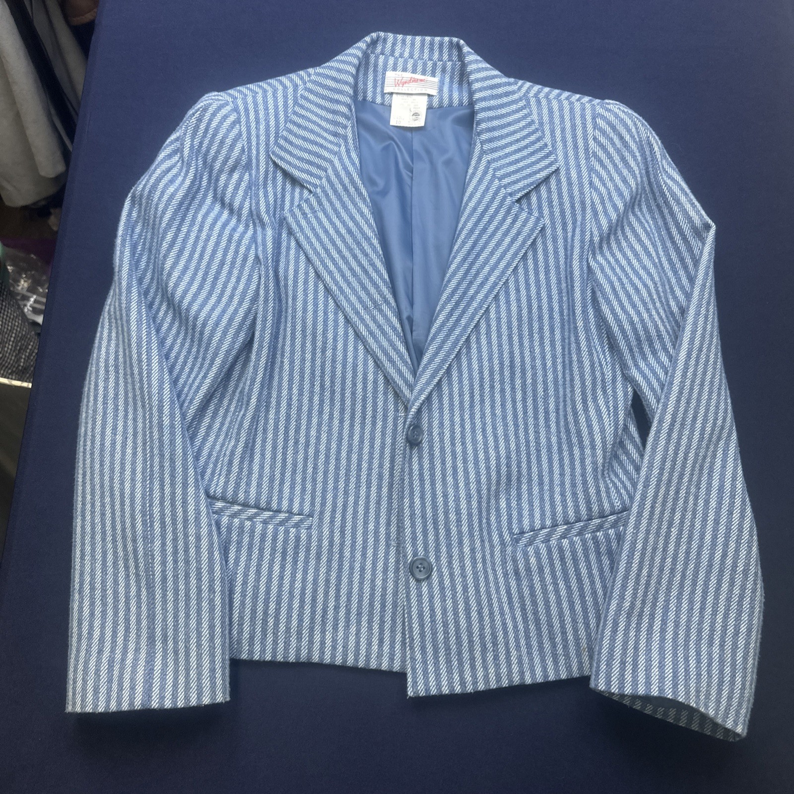 VTG Blazer Jacket Size 10 Women’s The Wyndham Collection Classic Preppy Tailored
