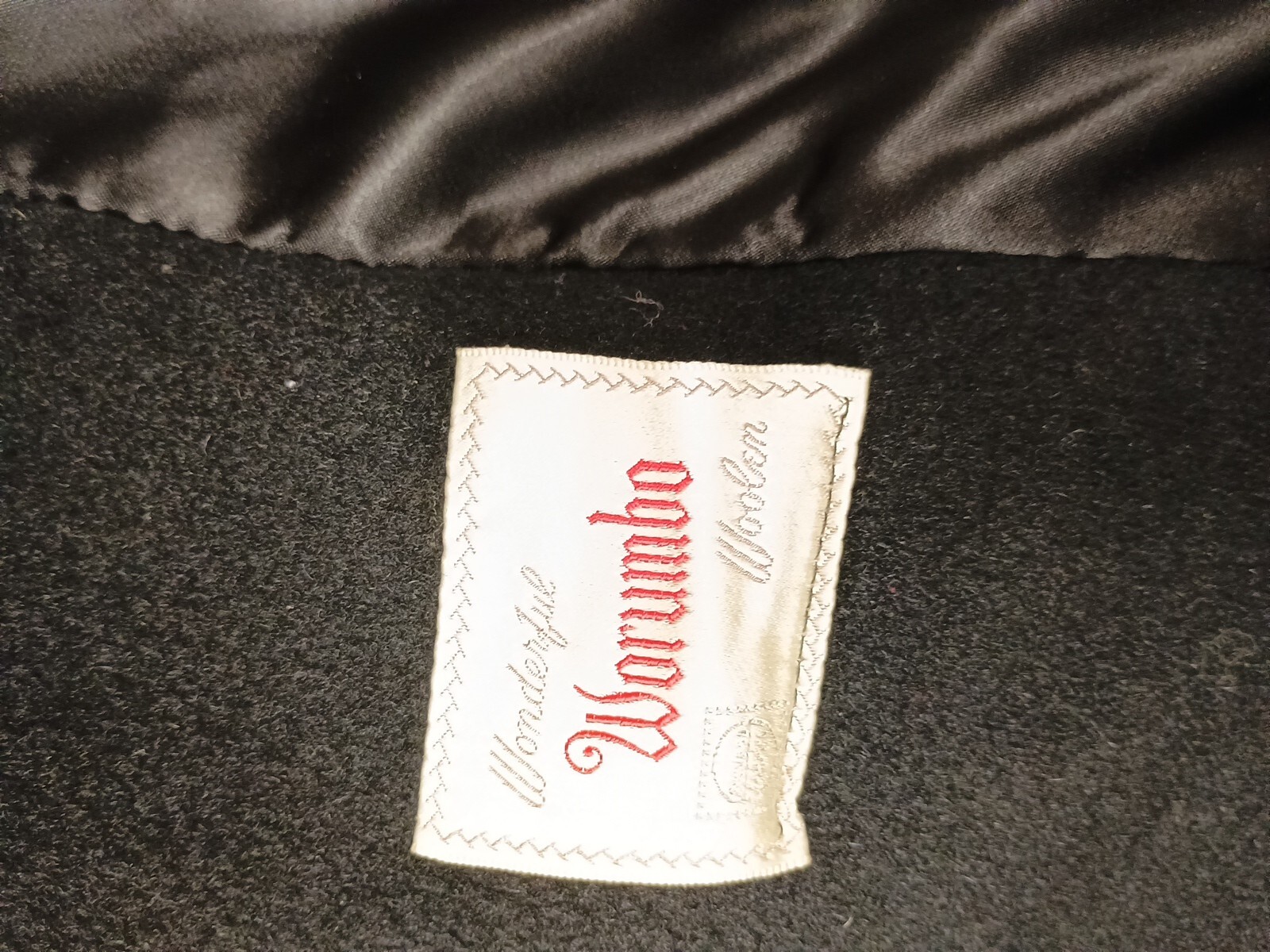 VINTAGE WOOL/FUR COAT