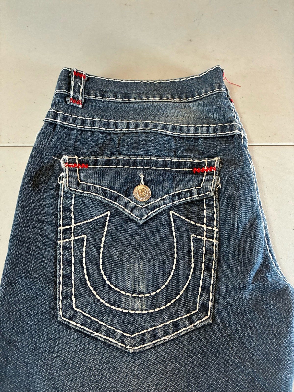 True Religion Ricky Super T Jeans Great Pair Super Look 36 Waist