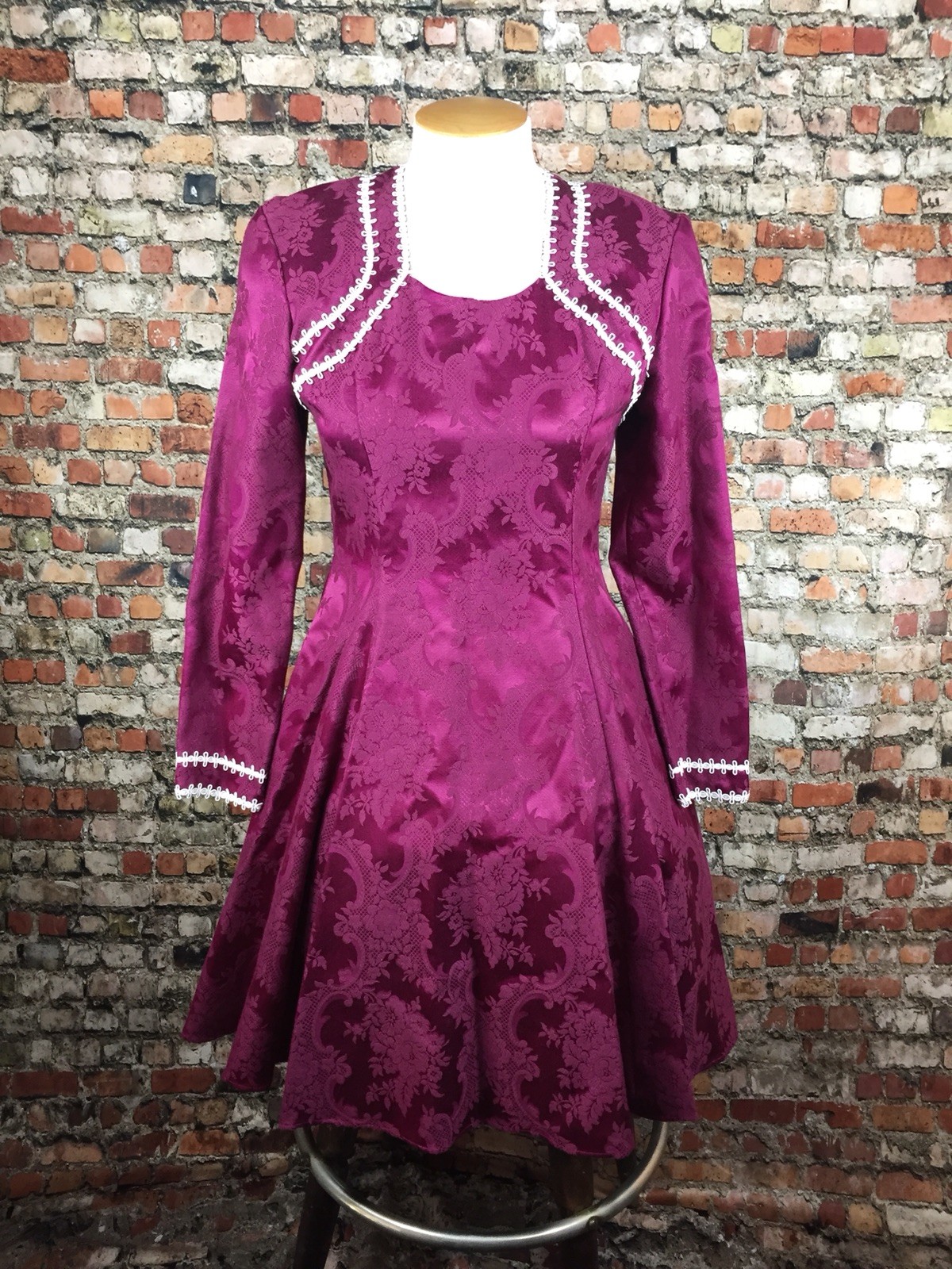 Vintage 90s Jessica McClintock Gunne Sax Prom Dress Vampy Whimsigoth Grunge Y2K