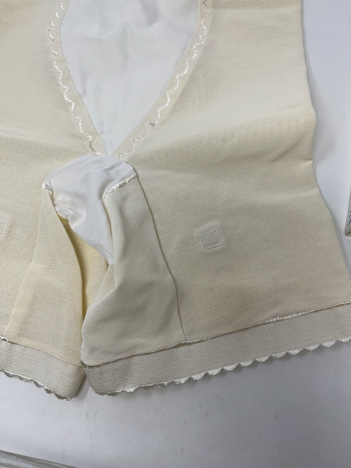 vtg 1950s 60s Girdle Skirt Kleinerts Garter Bottom Zipper Shapewear sz M NOS NEW