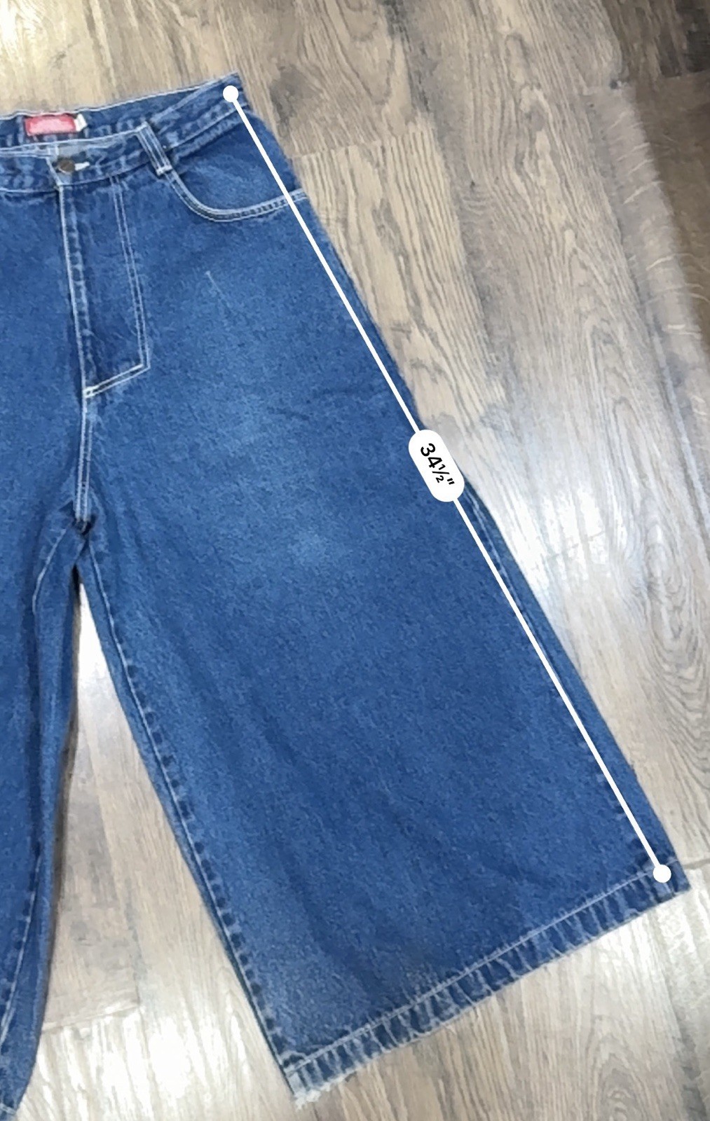 Vintage GAT Rave Jeans Gypsies & Thieves Wide Leg 90s Women’s Size 32